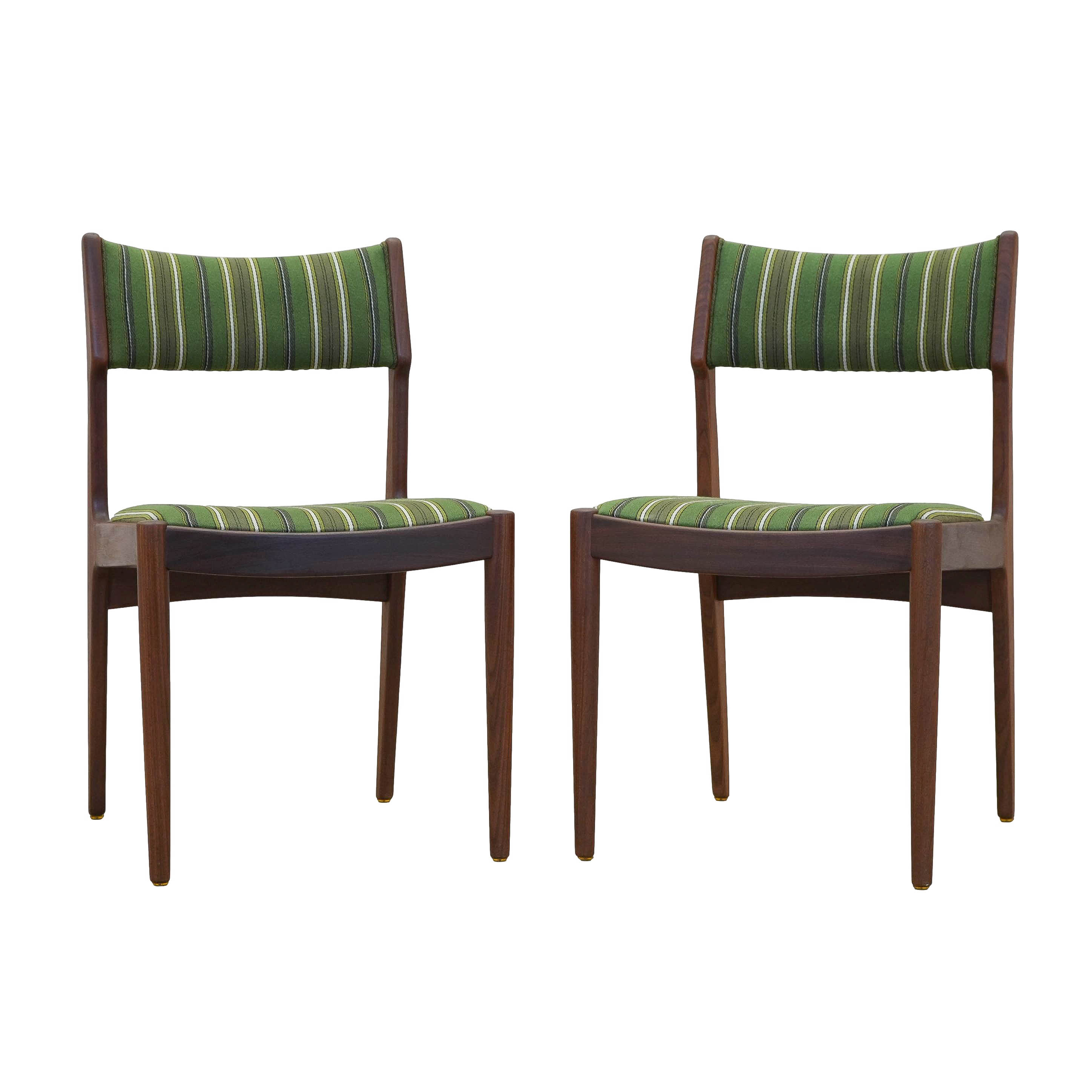 2er Set Teak-Stühle  1970er Jahre