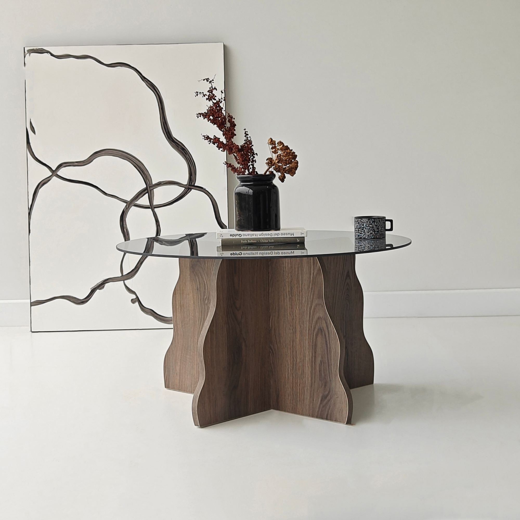 Butterfly Table Walnut Smoke