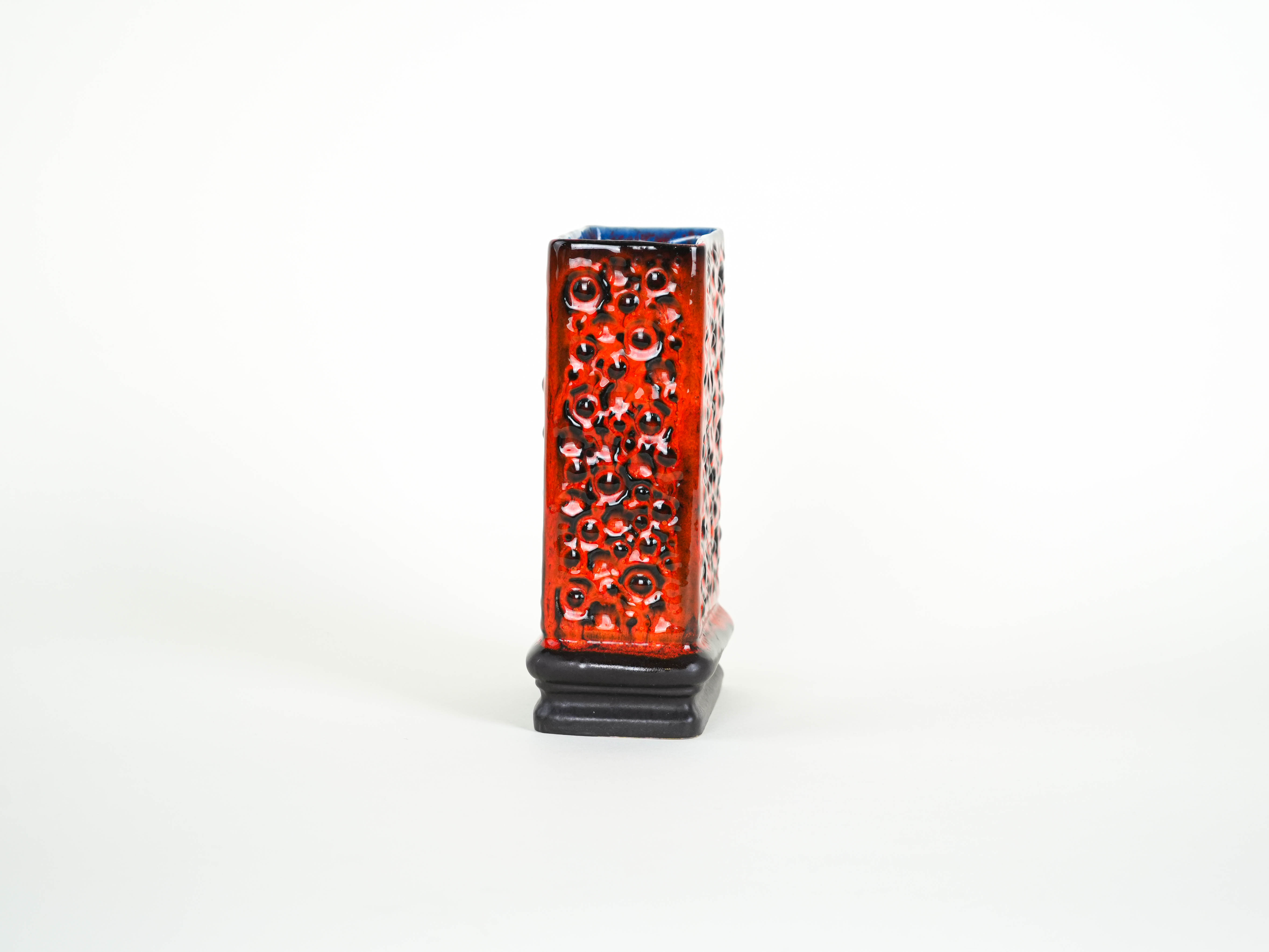 Ceramic vase Fat Lava 1960s