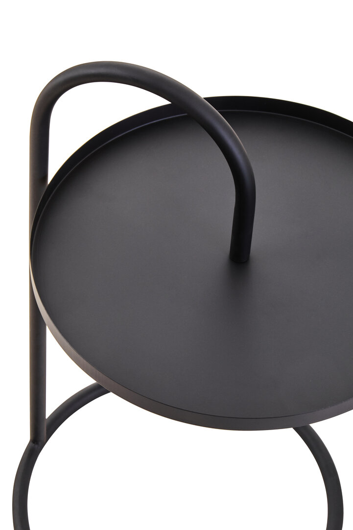Trosa Hanging Side Table Black