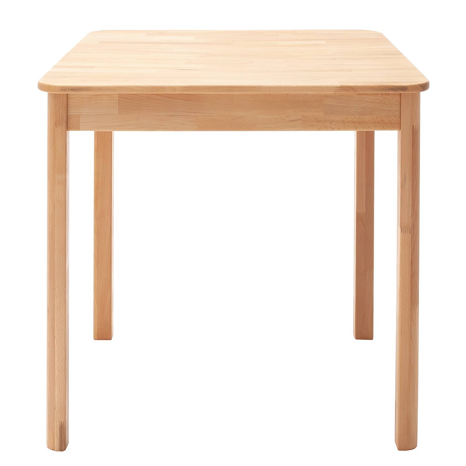 Trino Dining Table Heartwood Beech 80 cm