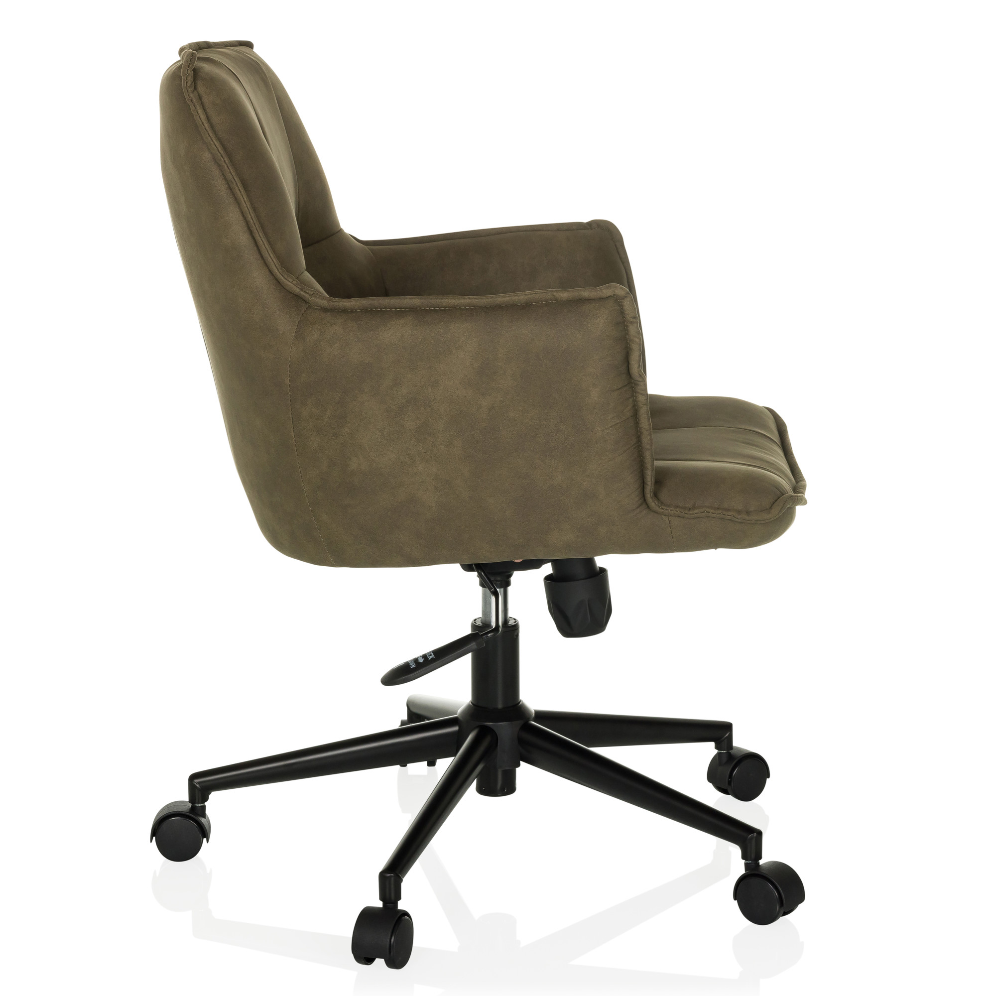 SOLAO LIFE Office Chair Swivel Fabric Dark Grey