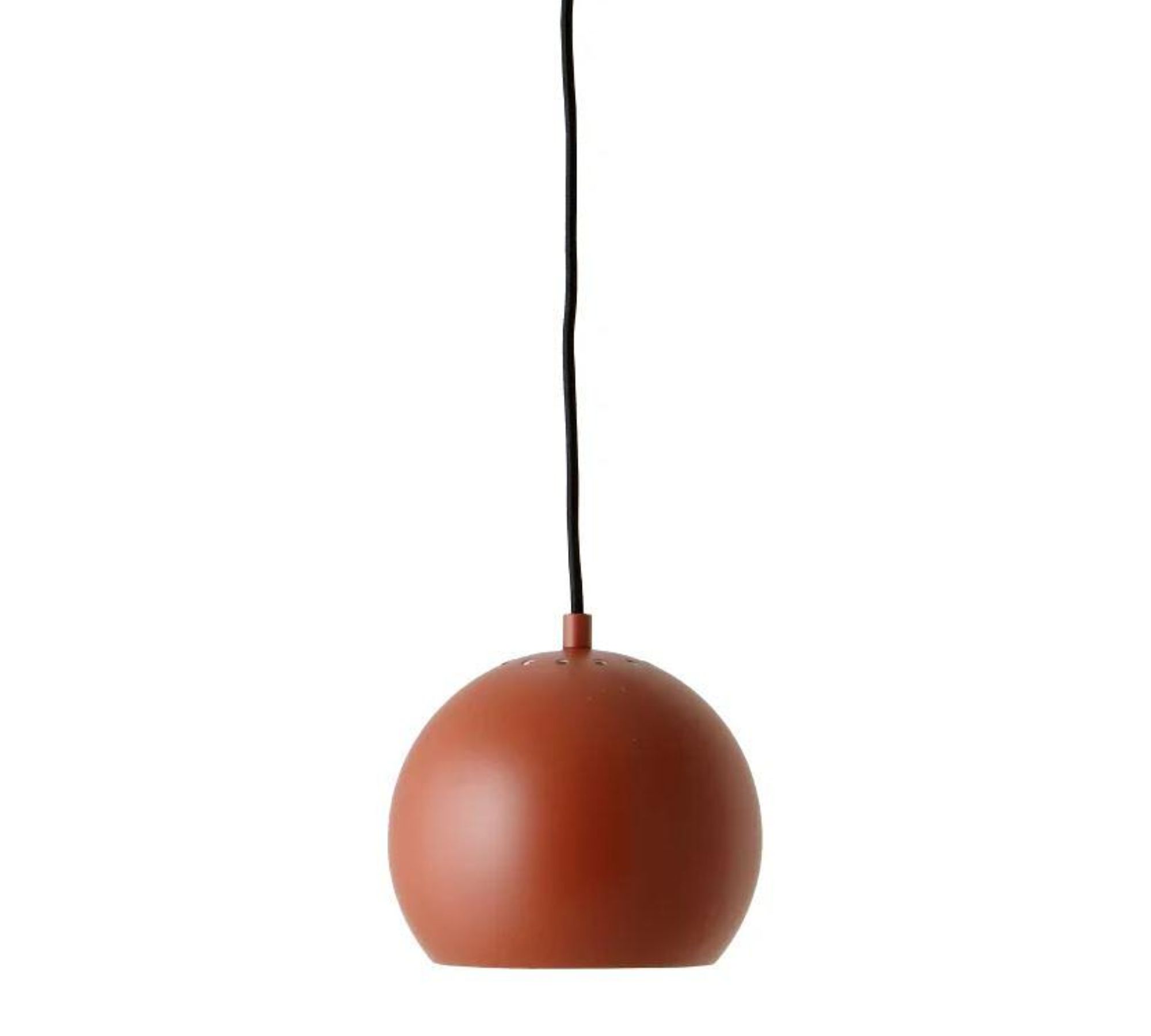 Ball Pendelleuchte Rot Ø18cm