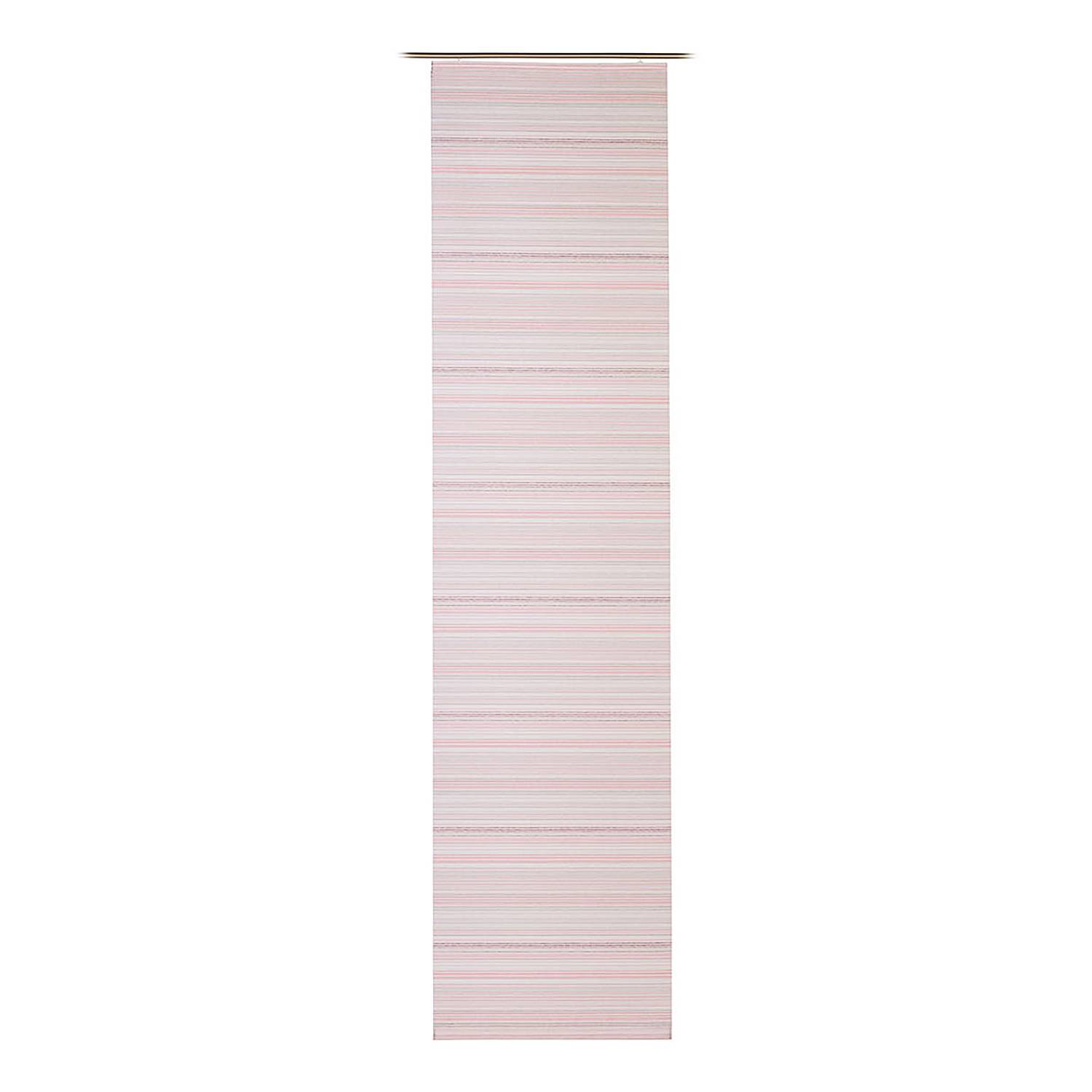 Schiebevorhang Russel Polyester 60 x 245 cm Altrosa