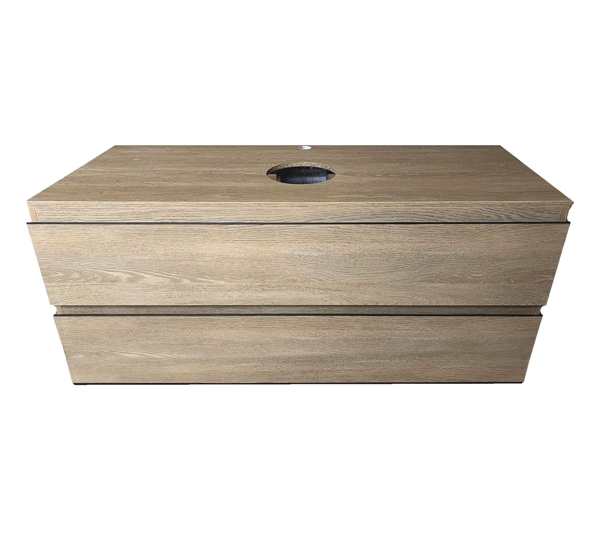Componibili Waschbeckenunterschrank Holz Natur