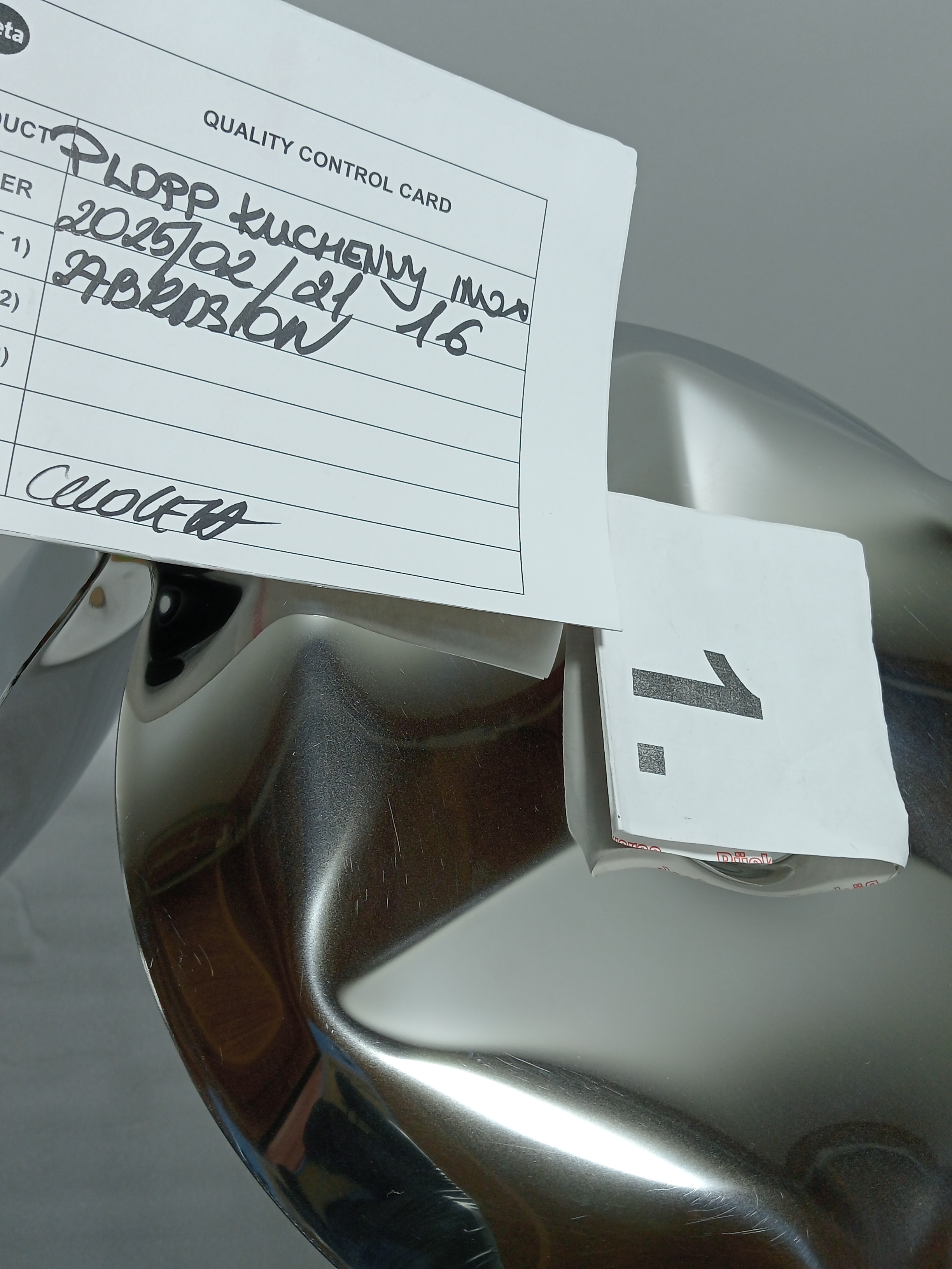 Plopp Küchenhocker Edelstahl Inox