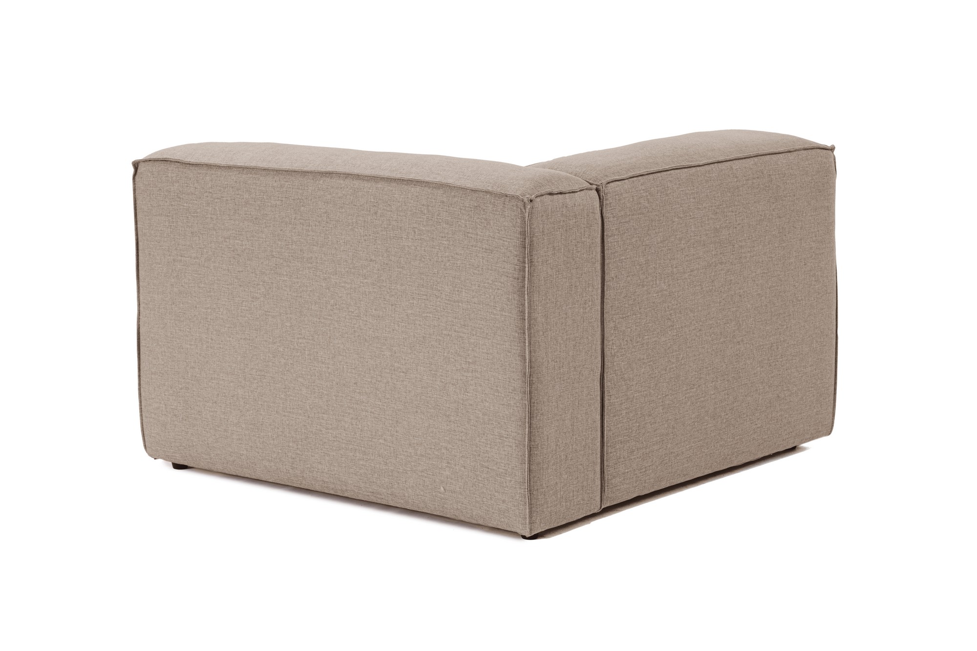 Modulsofa Rechts 1-Sitzer  Braun