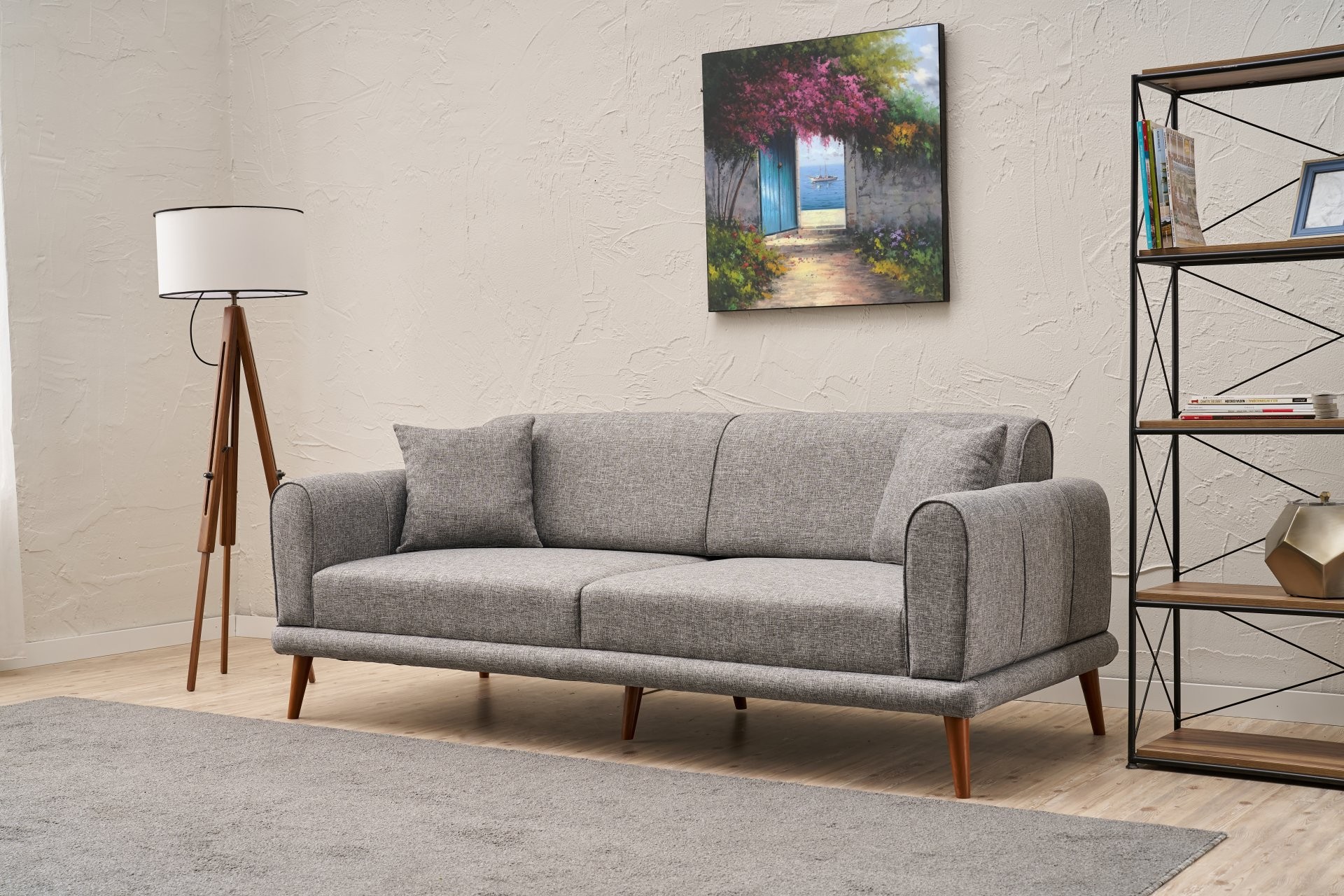 Seren Sofa 3-Sitzer Grau