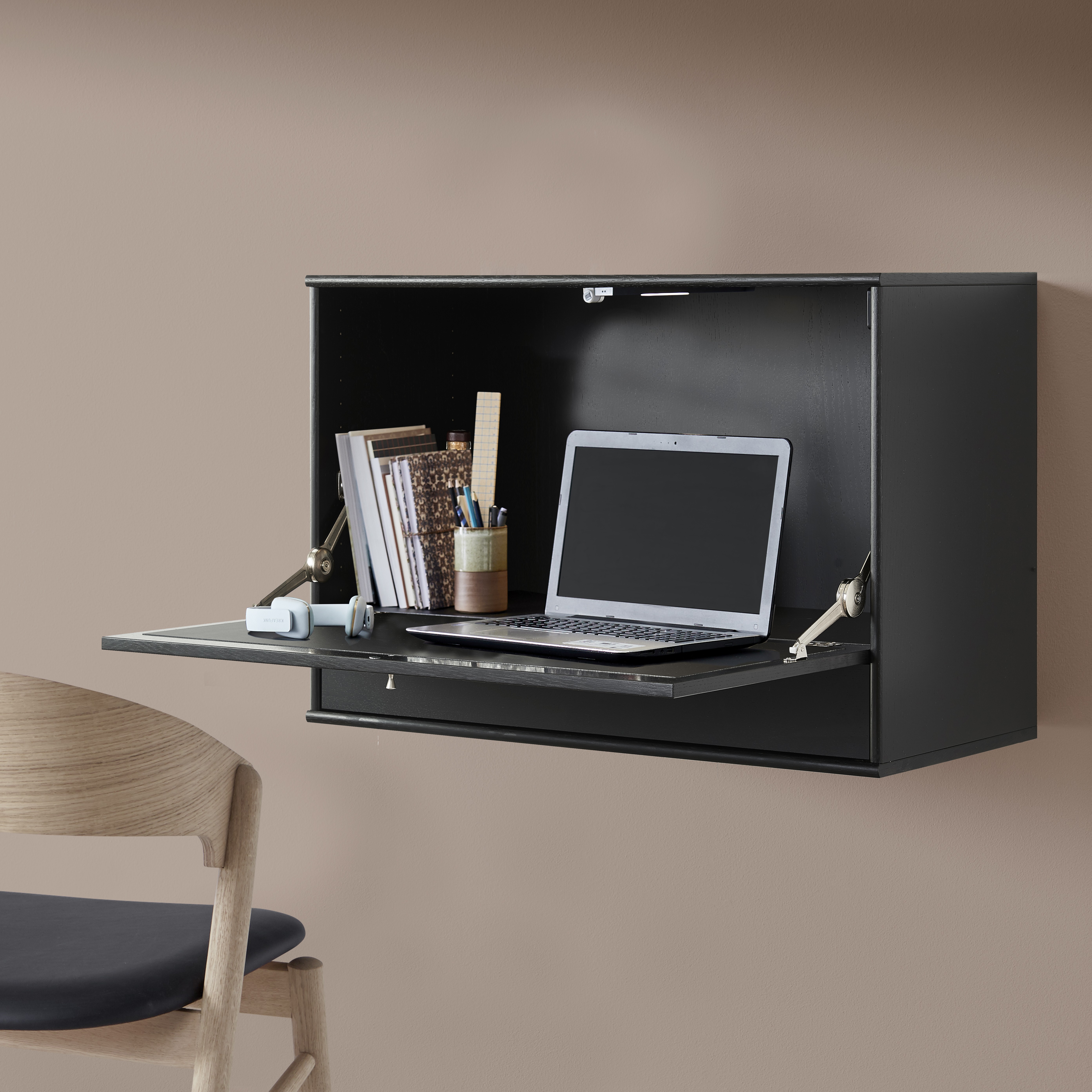 MISTRAL Desk Large Black stained