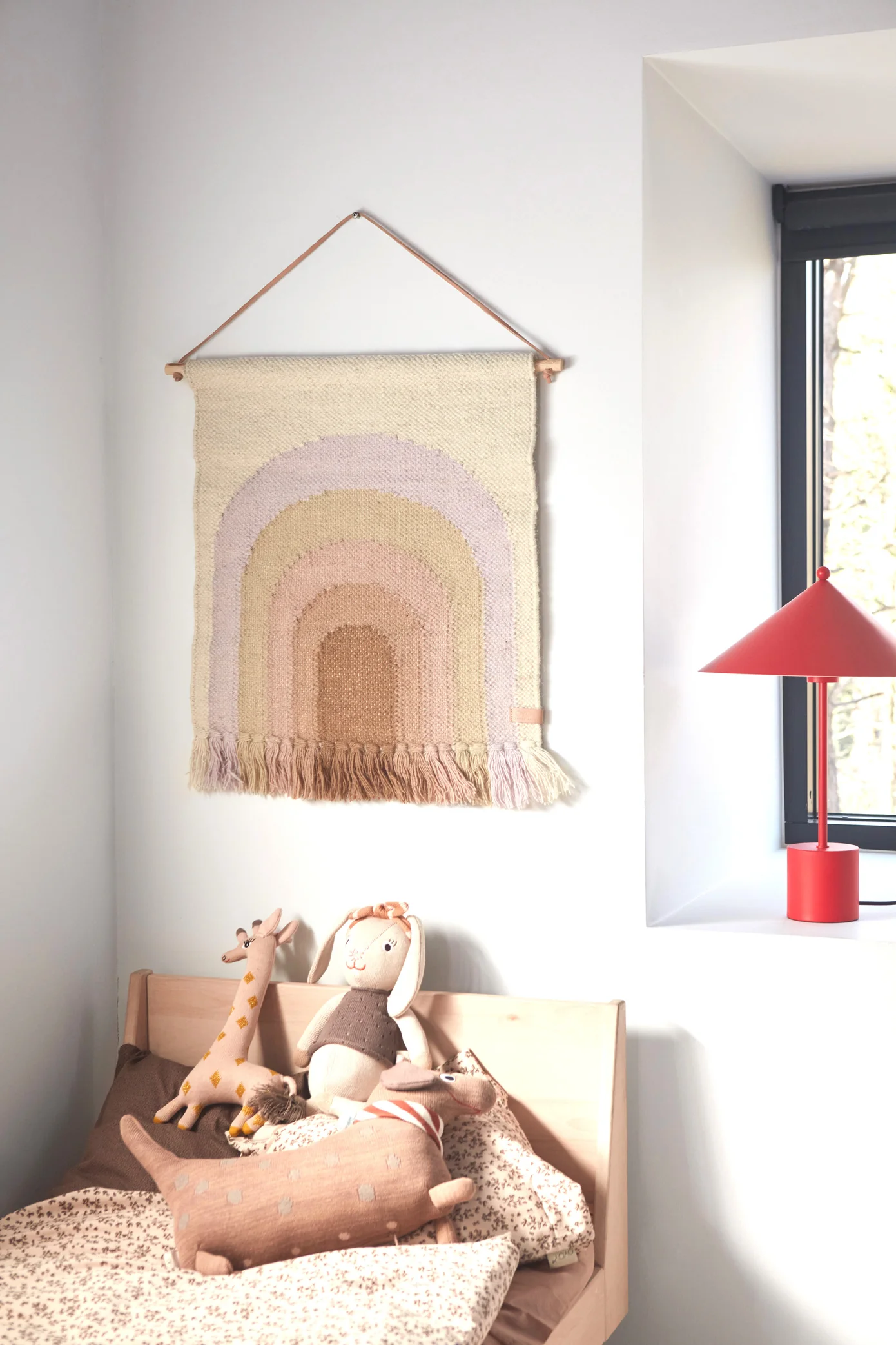 Follow the Rainbow Wall Rug Multicolored