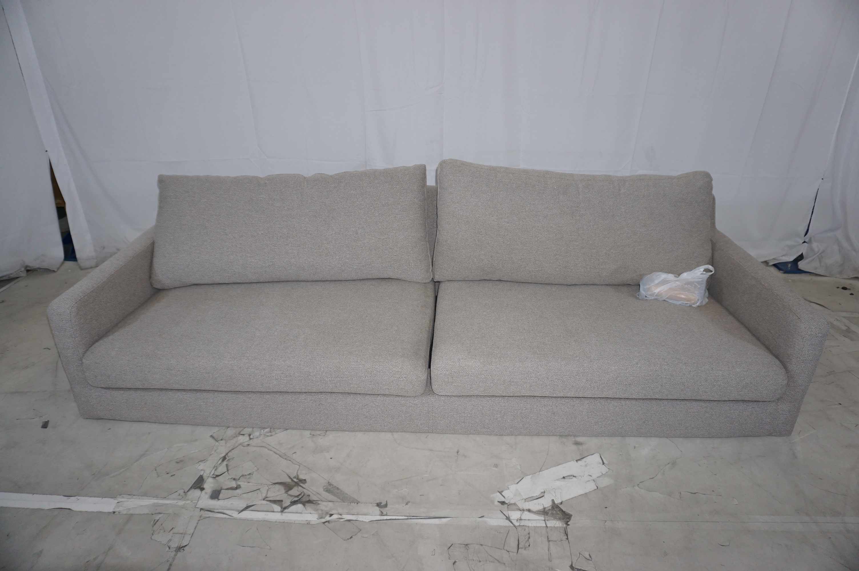 Astha Sofa 3-Sitzer Agnes Brown