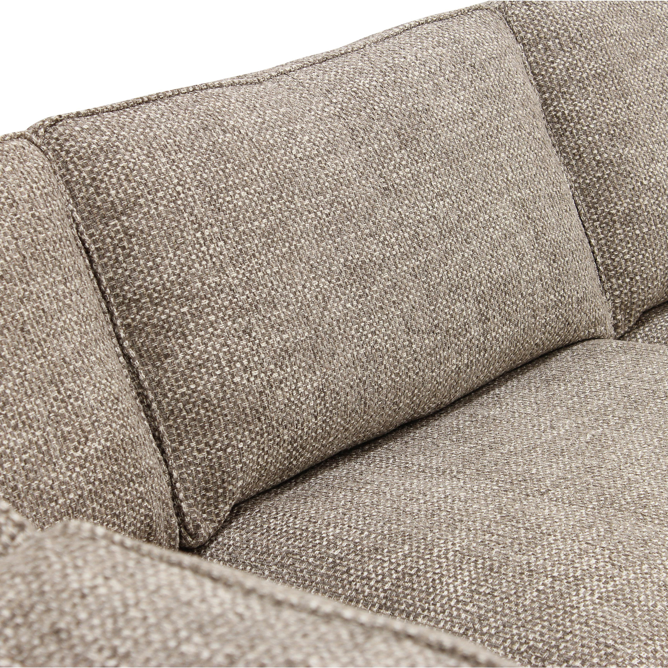 Corner Sofa Easton Left 3-Seater Fabric Beige