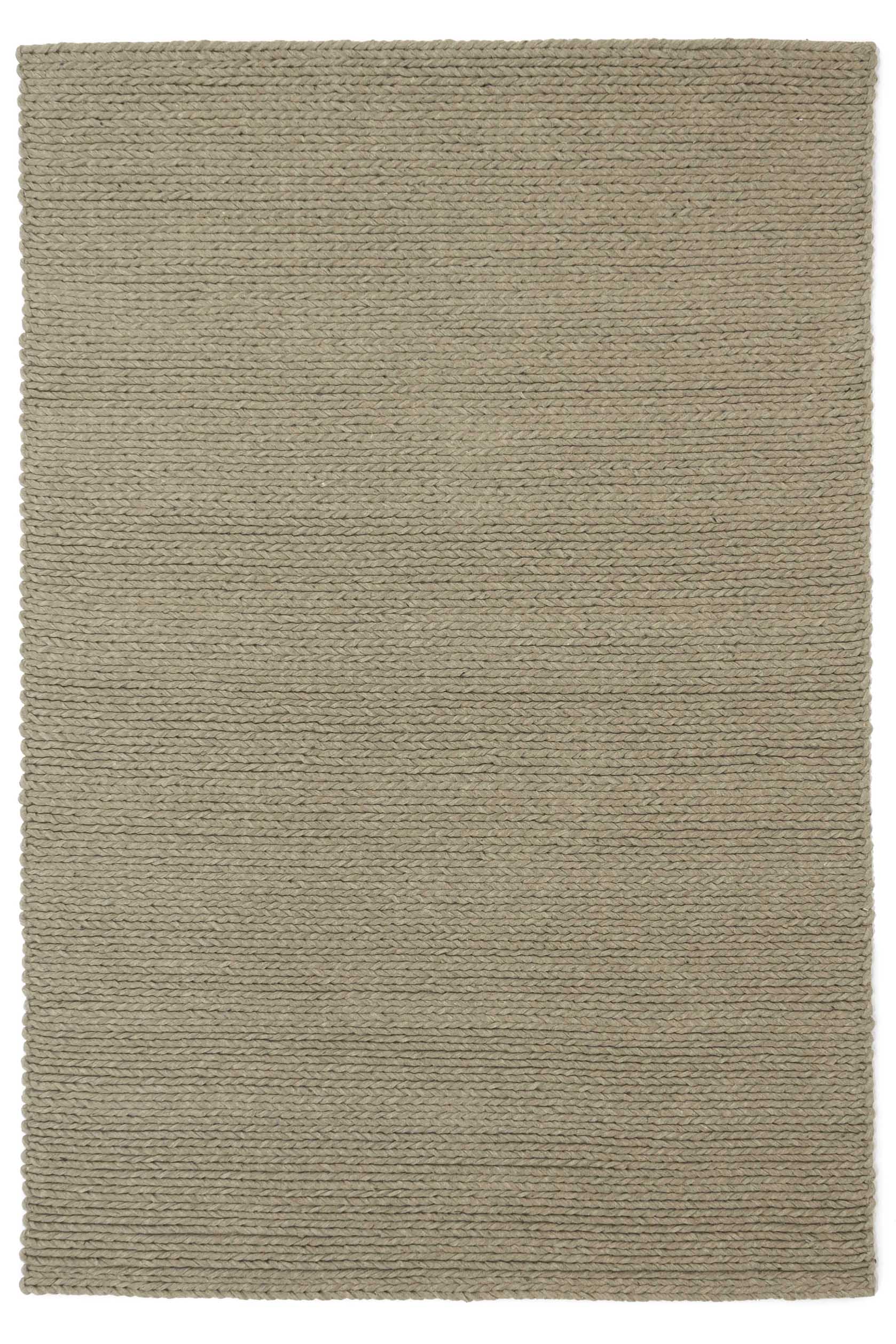 Cable Carpet Wool Felt Taupe