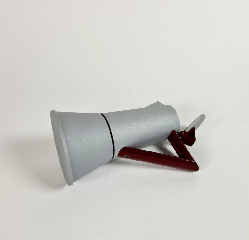 Vintage Espressomaschine Aluminium Silber