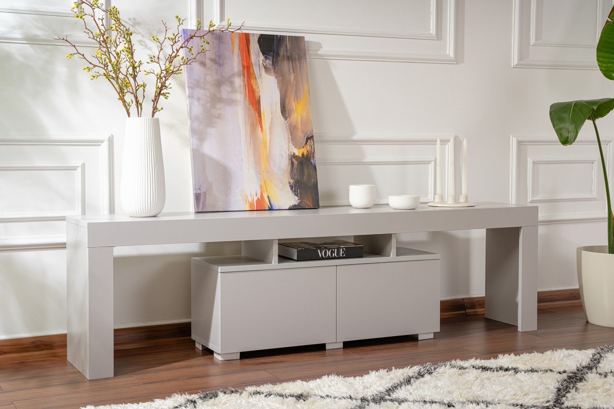 Enclave Lowboard Grigio chiaro