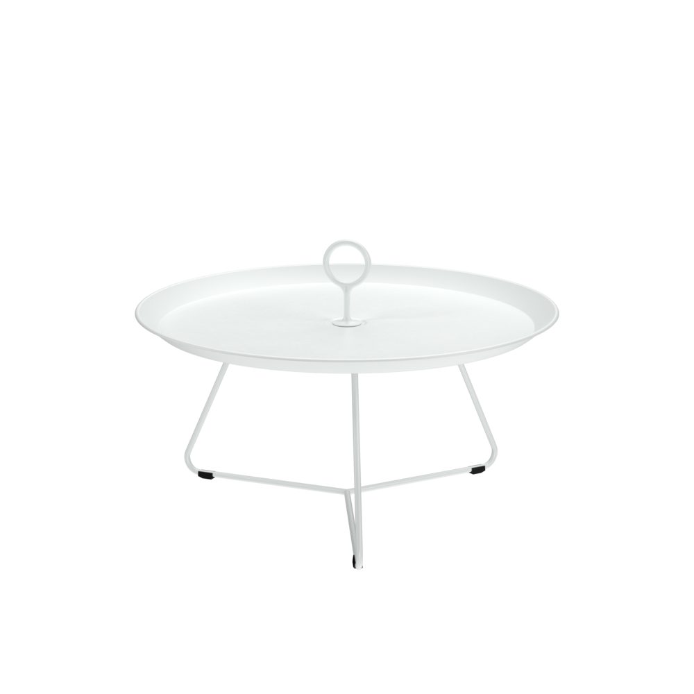 EYELET Serviertisch 70cm Weiß