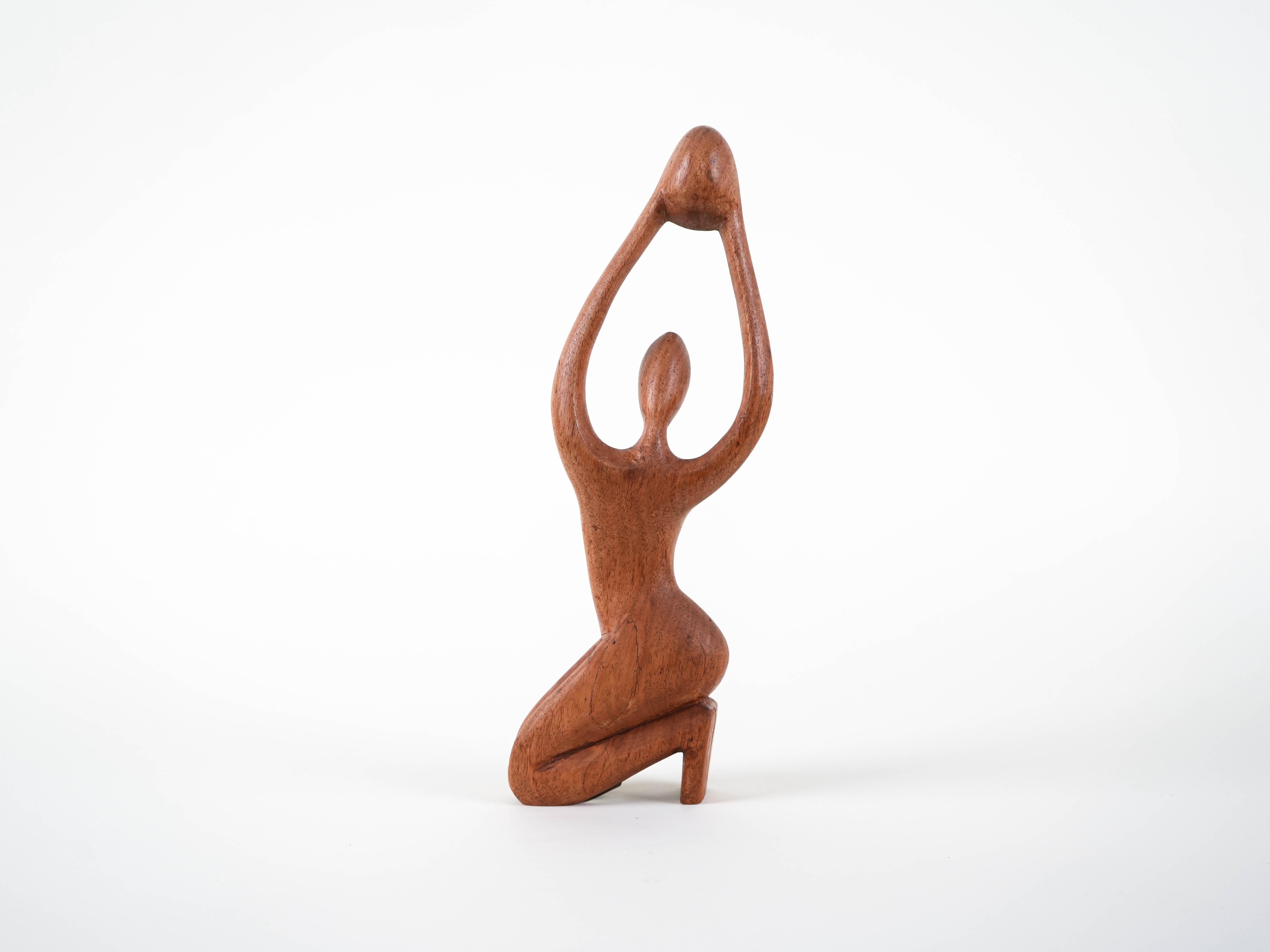 Sculpture Woman Teak 1970s
