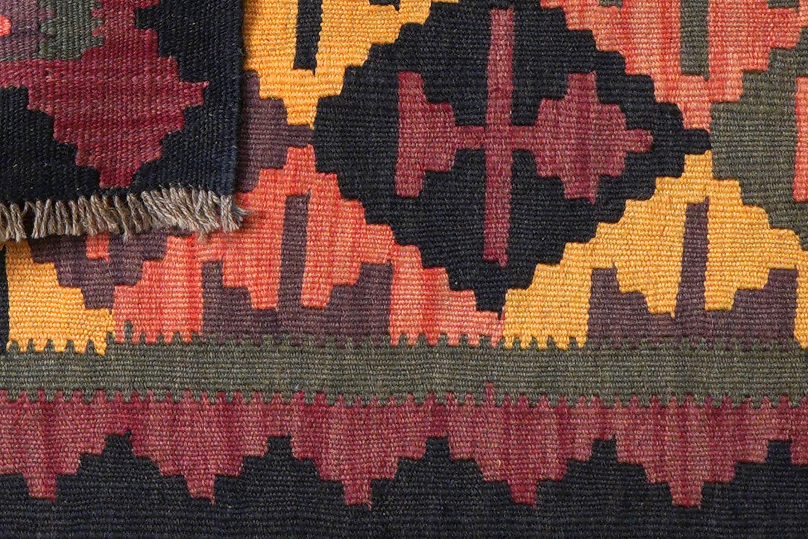Kilim Gashgai Teppich Mehrfarbig