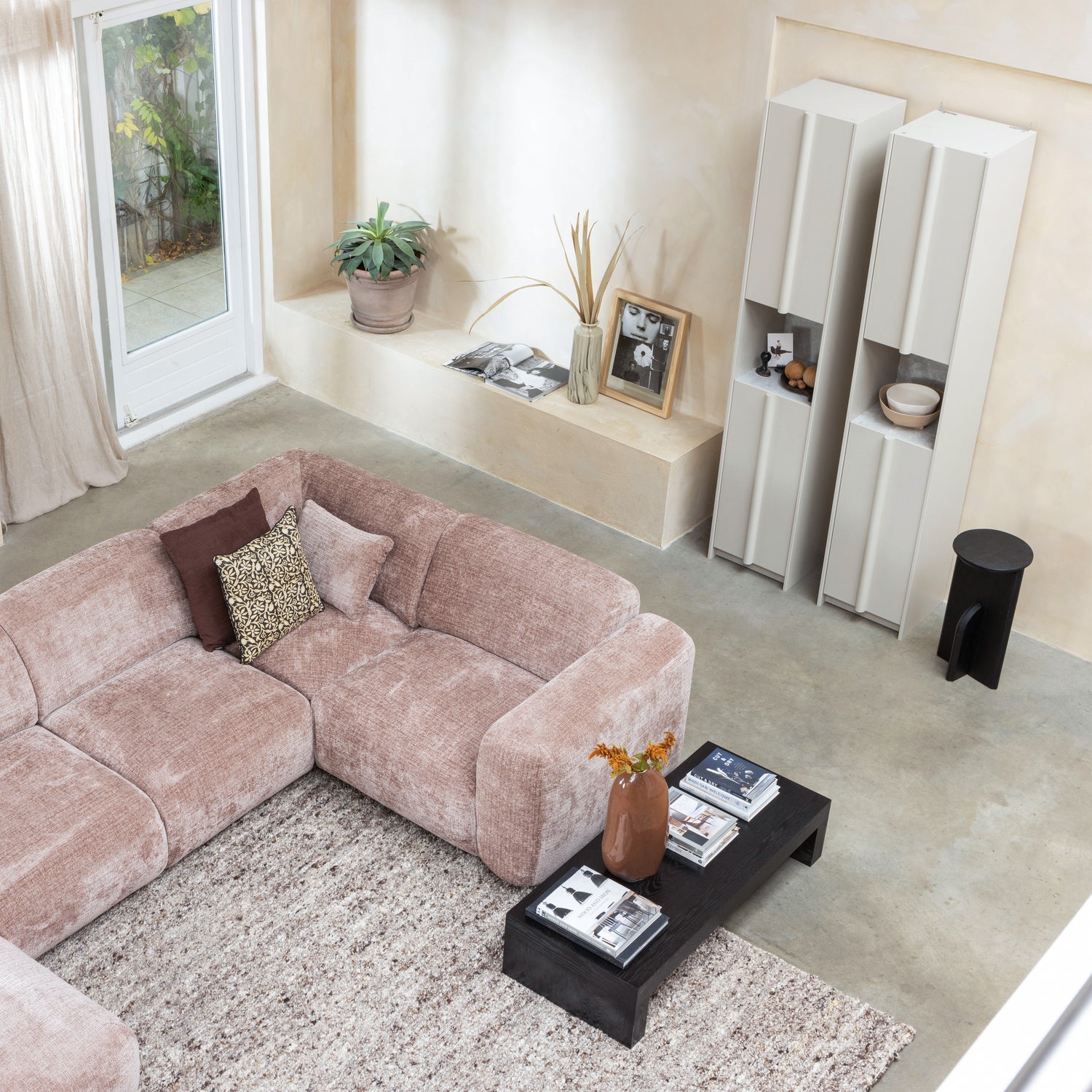 Marte Couchtisch Holz Schwarz