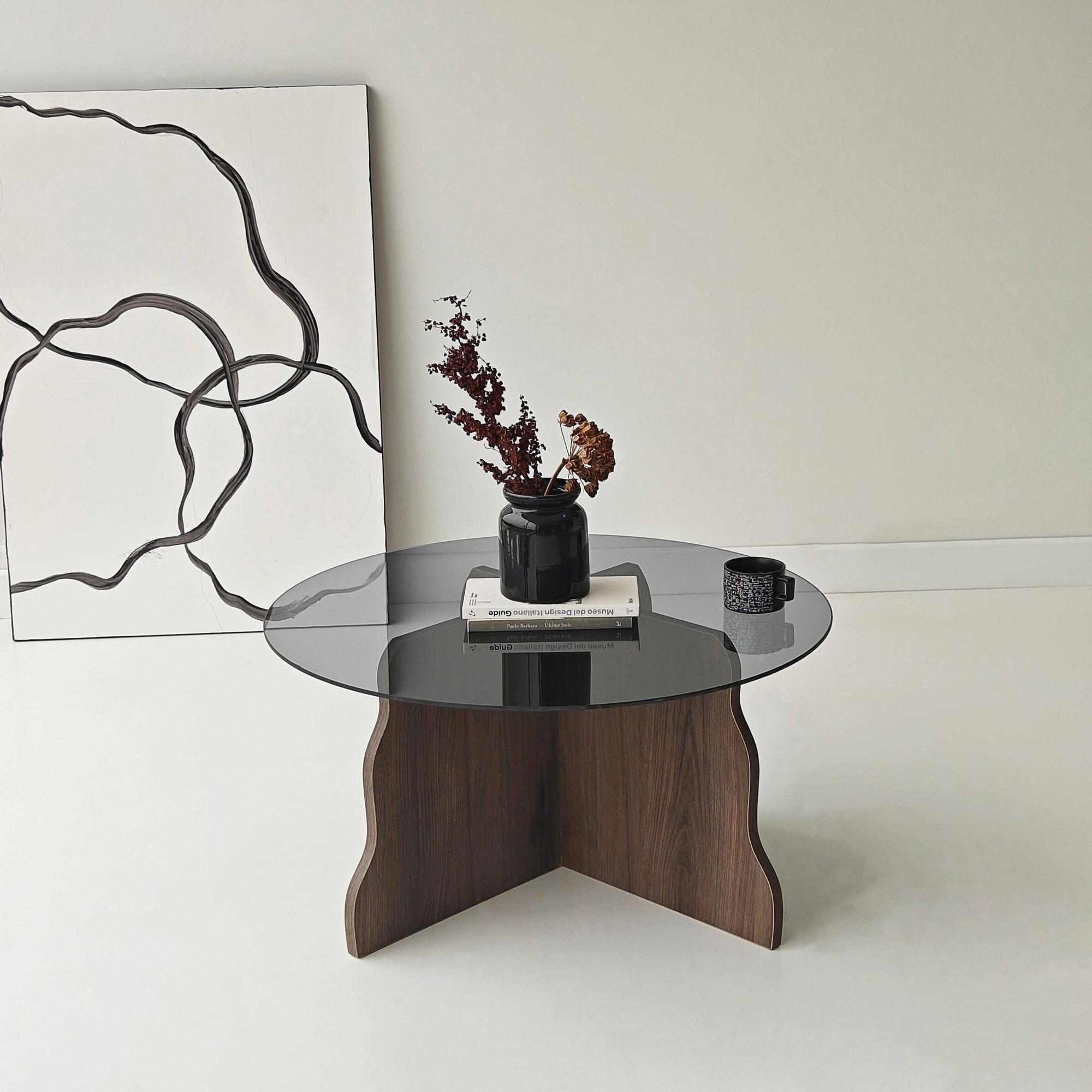 Butterfly Table Walnut Smoke