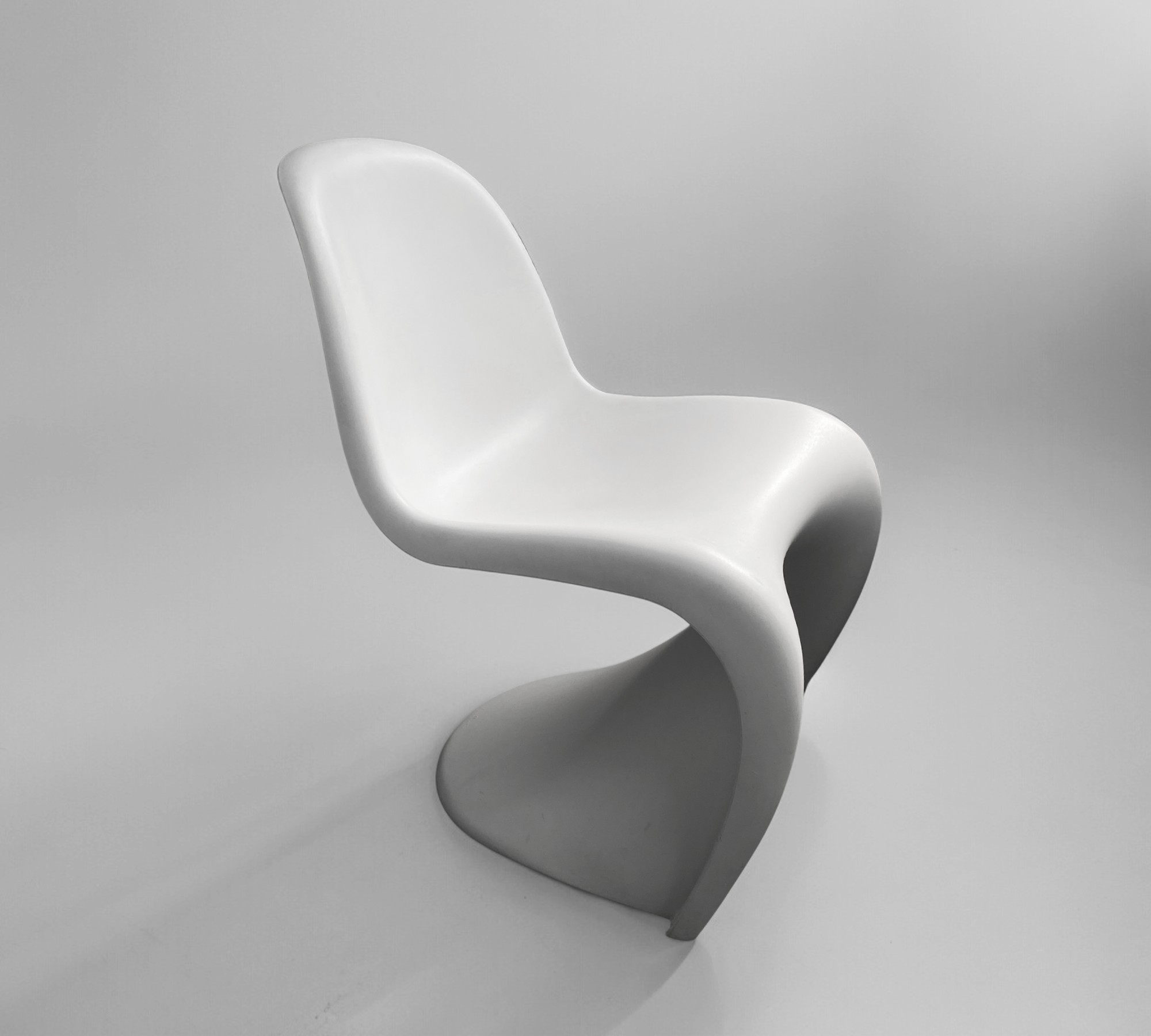 Panton Chair Kunststoff Weiß