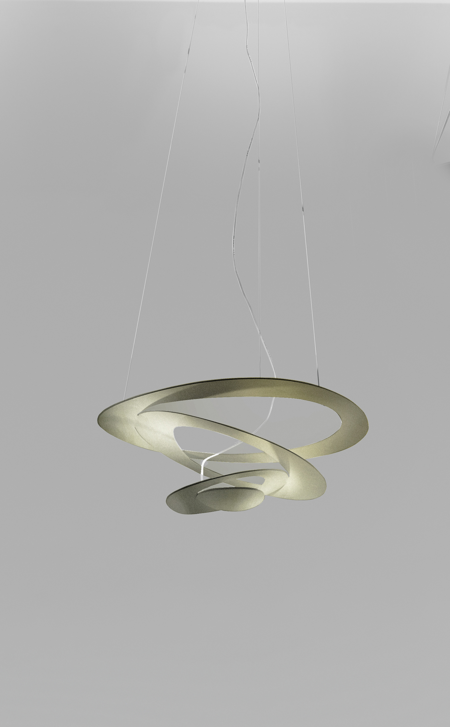 Pirce Micro Hängeleuchte Aluminium Gold