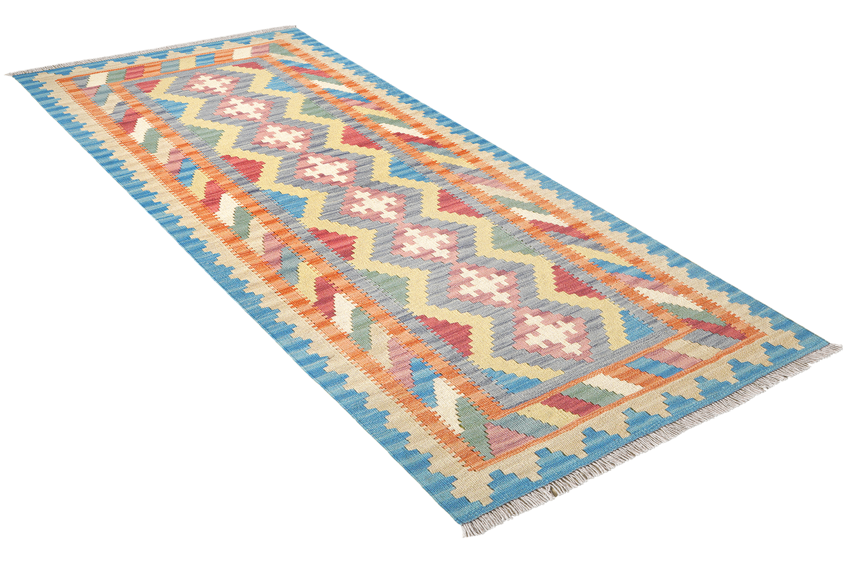 Kilim Gashgai Lana Multicolore