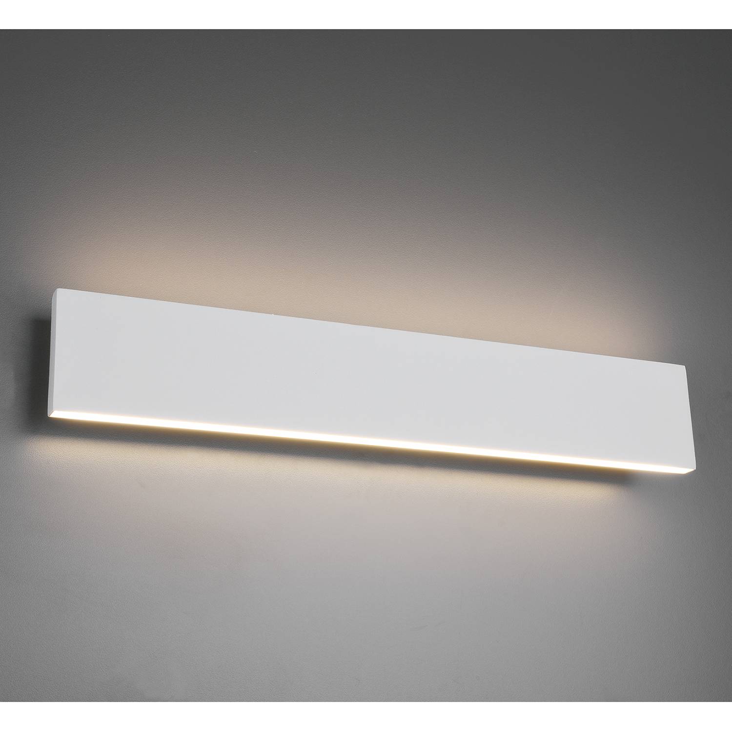 Concha LED-Wandleuchte Aluminium 2-flammig