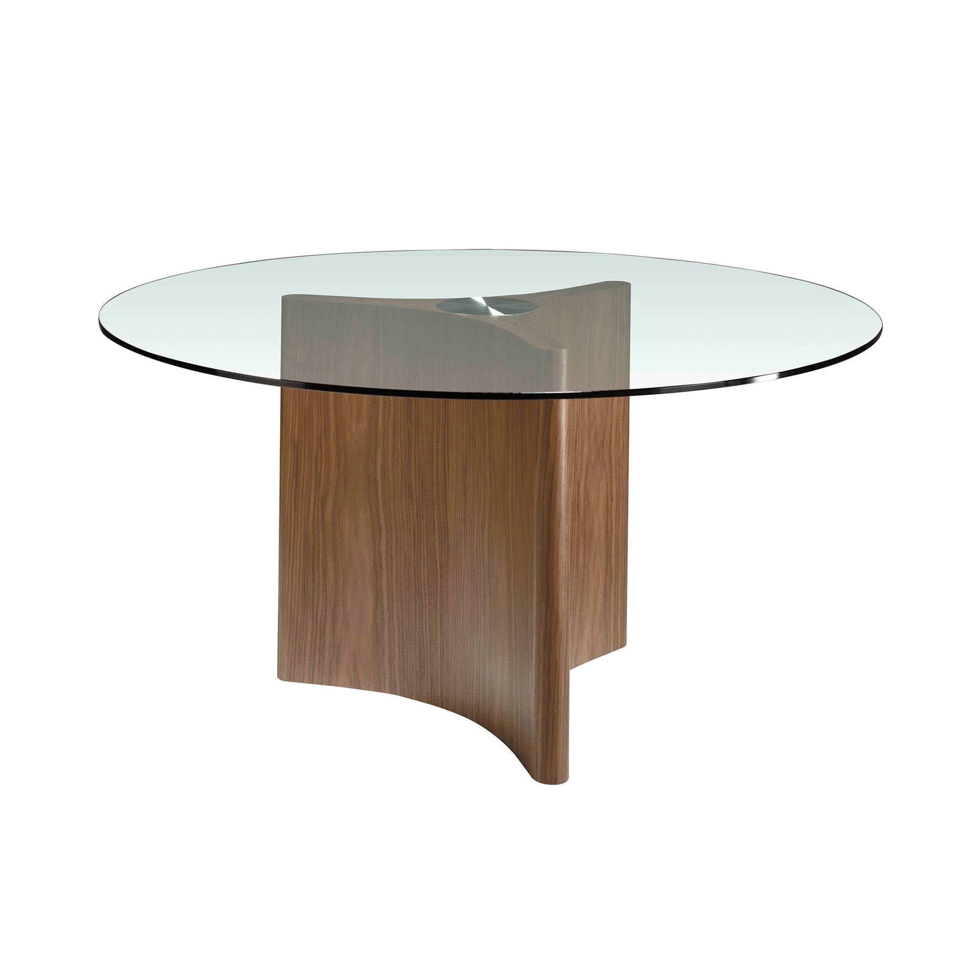 Esstisch Glas Braun Ø 150cm