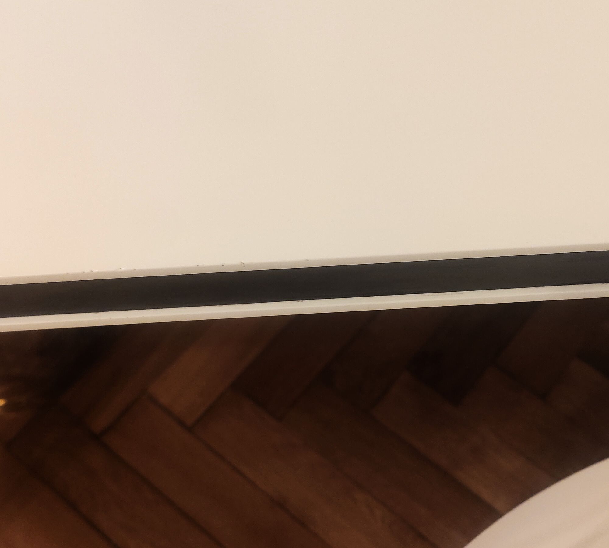 Icon Desk Schreibtisch Holz Stahl Weiß