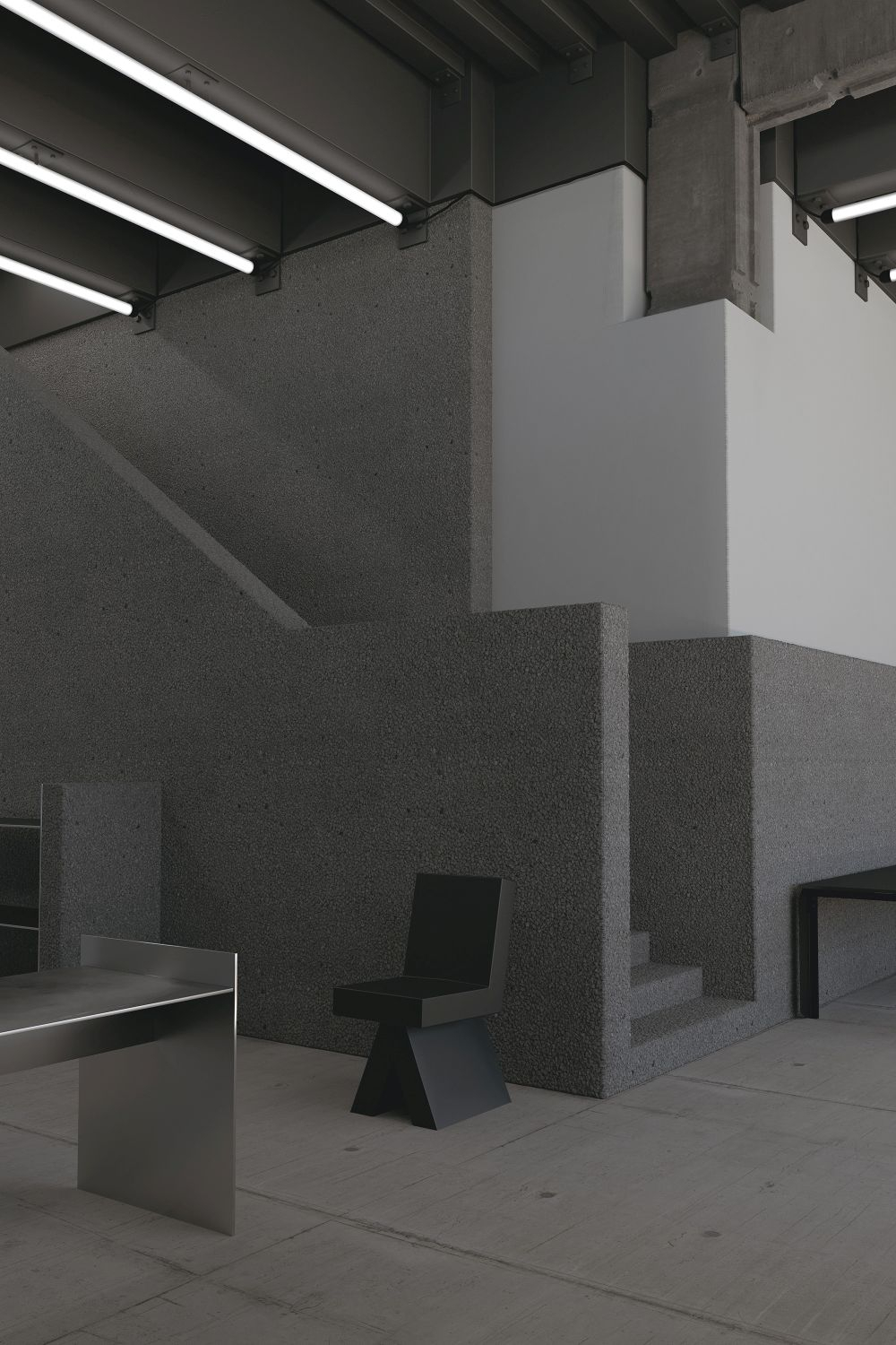 X-CHAIR Stuhl Schwarz