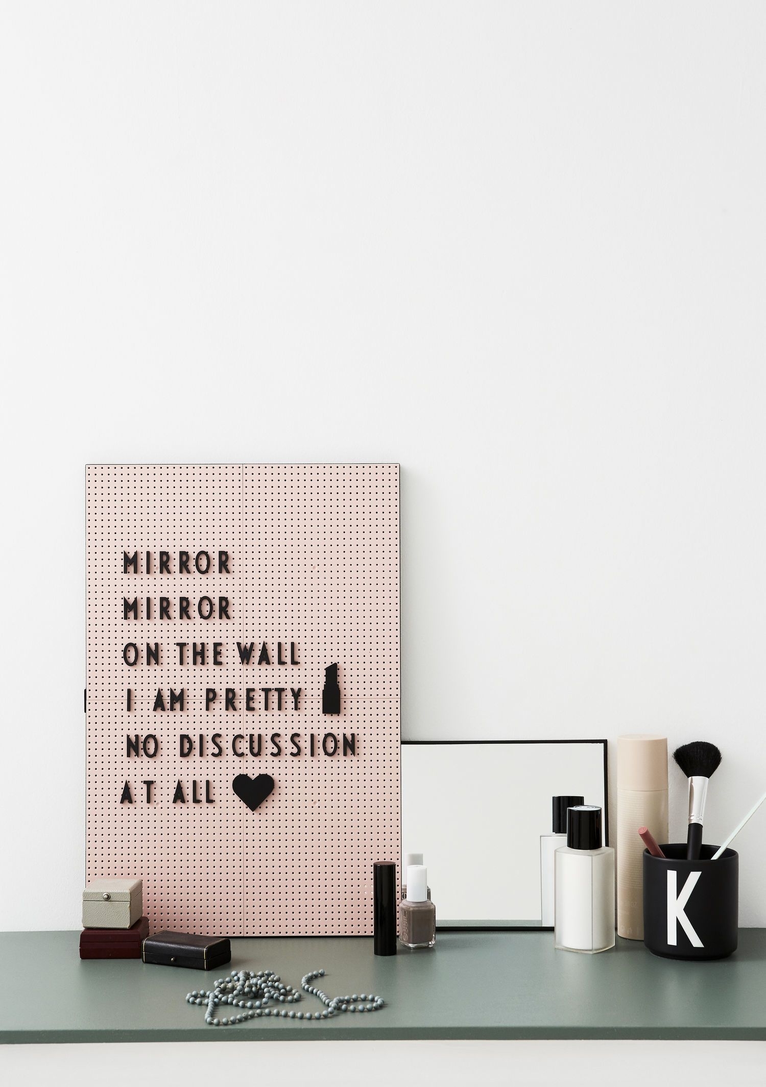 Message Tafel Schwarz