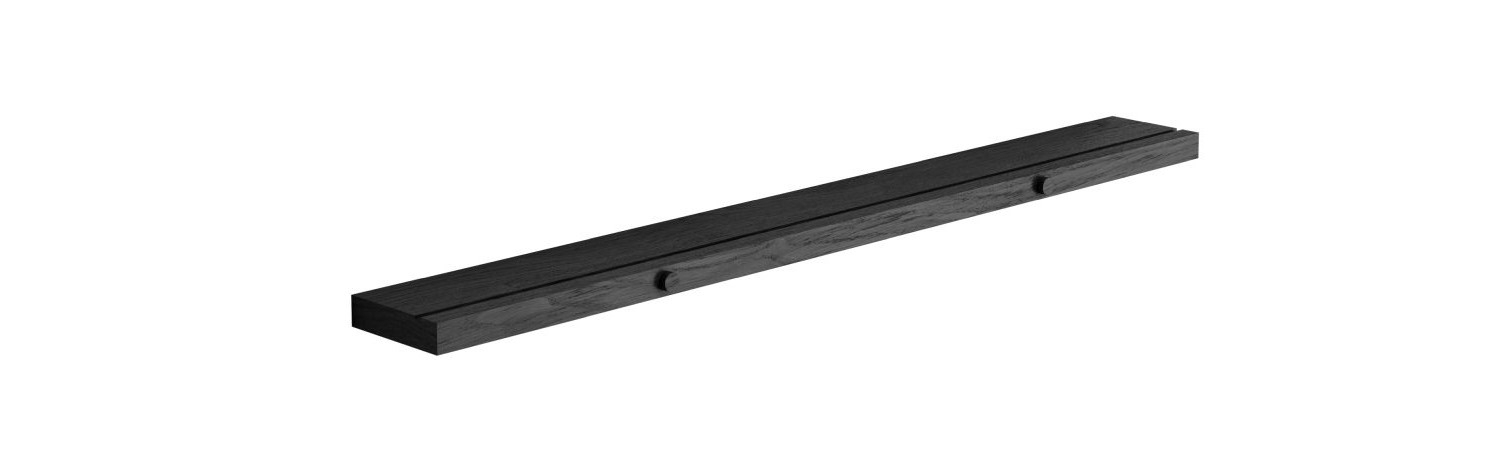 Gallery Shelf Bilderleiste Schwarz
