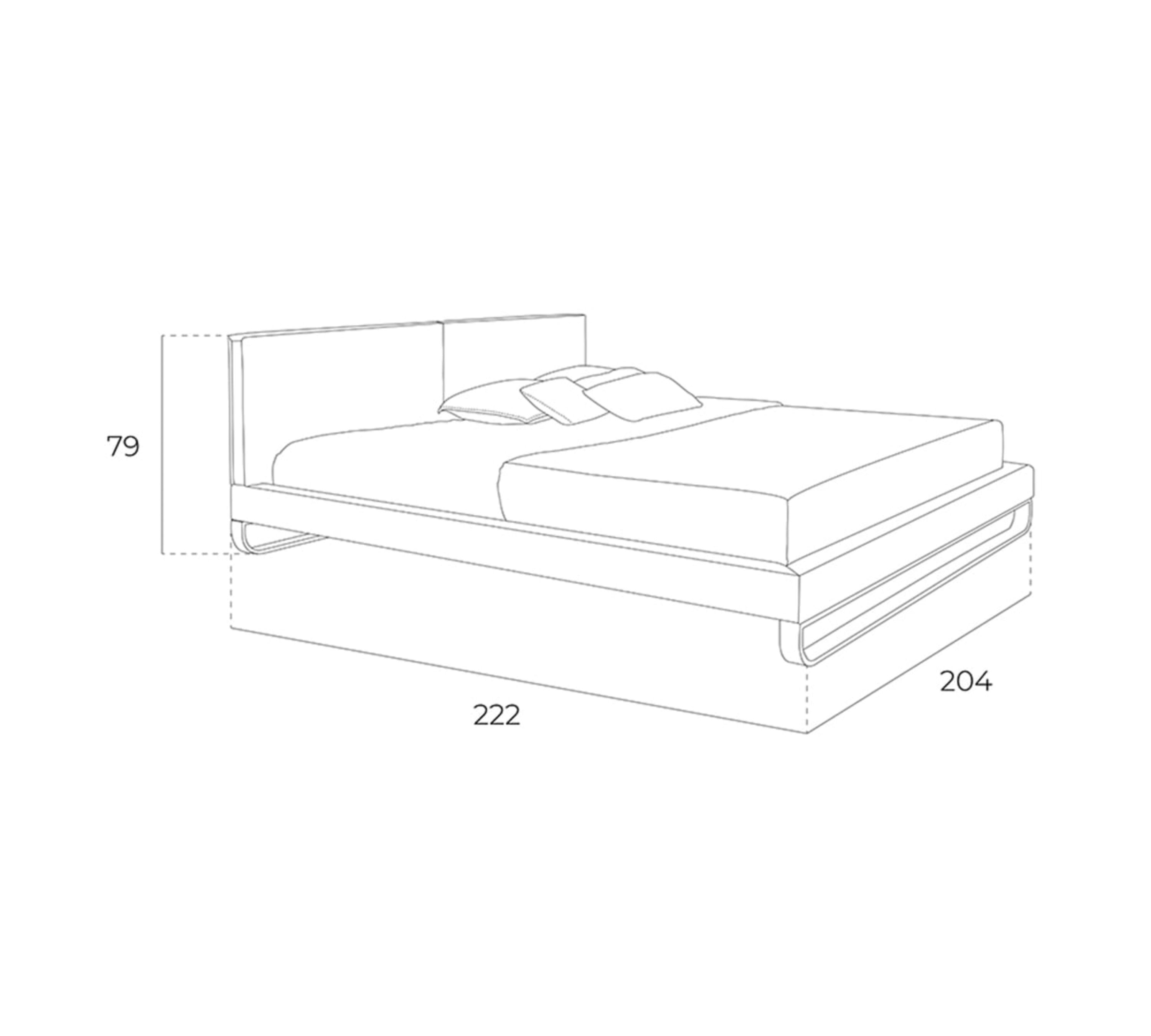 Doppelbett Kunstleder Weiß