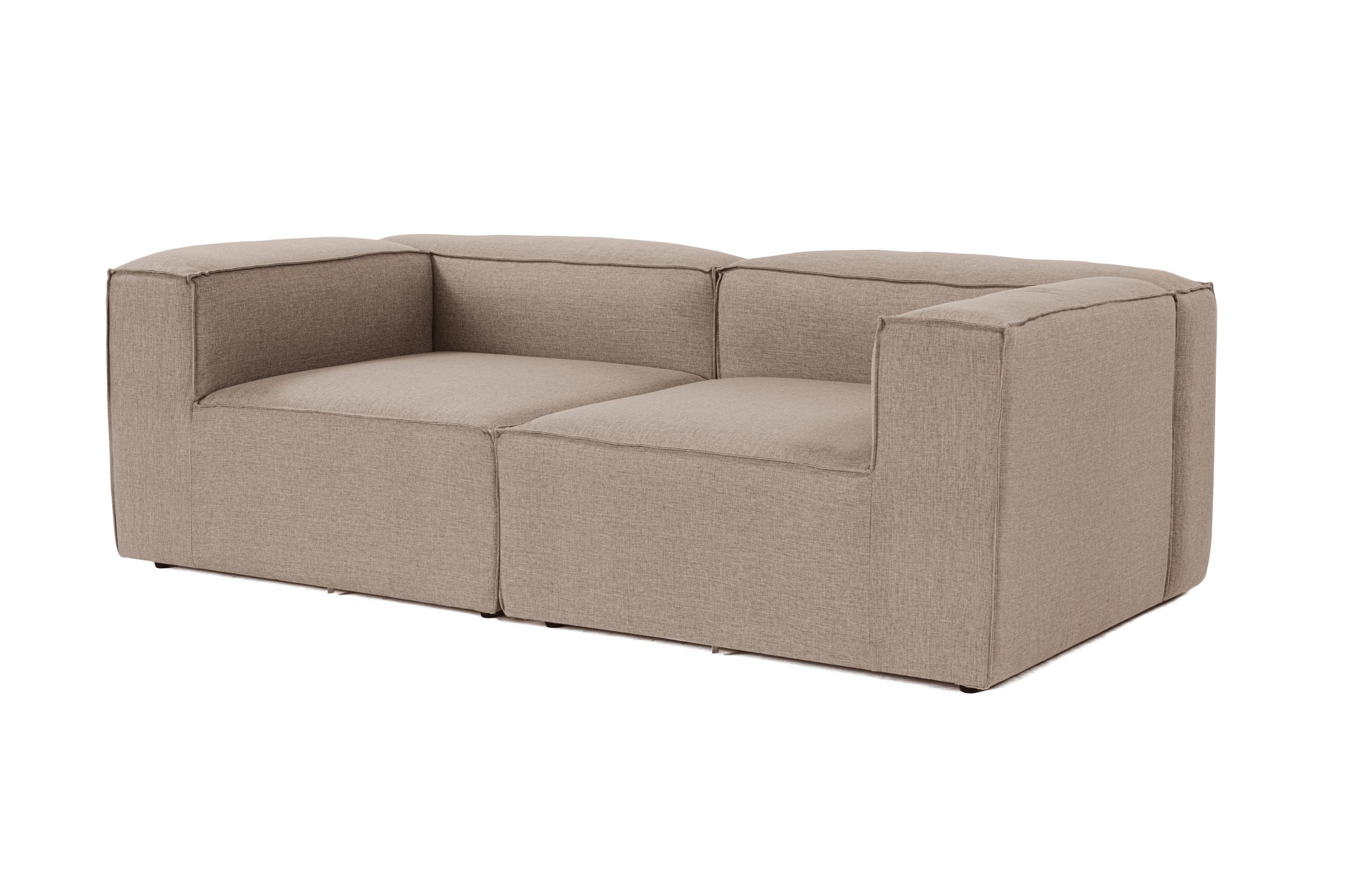 Sofa 2-Sitzer  Braun