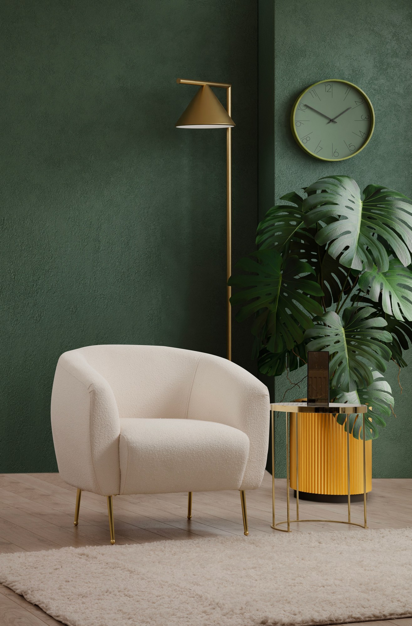 This armchair cream
