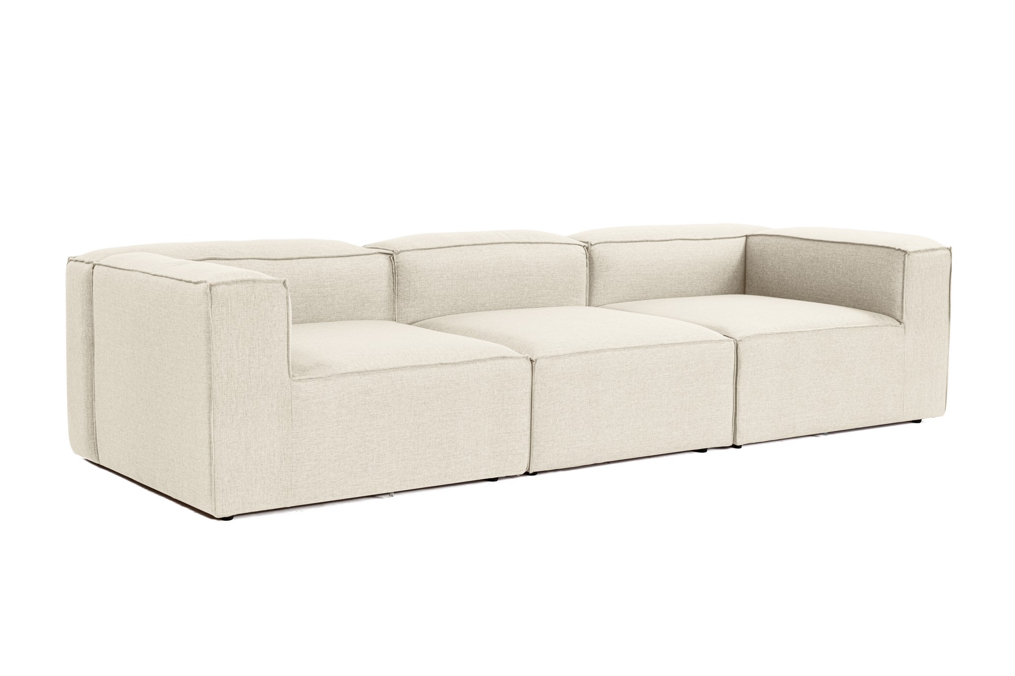 Fora 3-seater sofa ecru