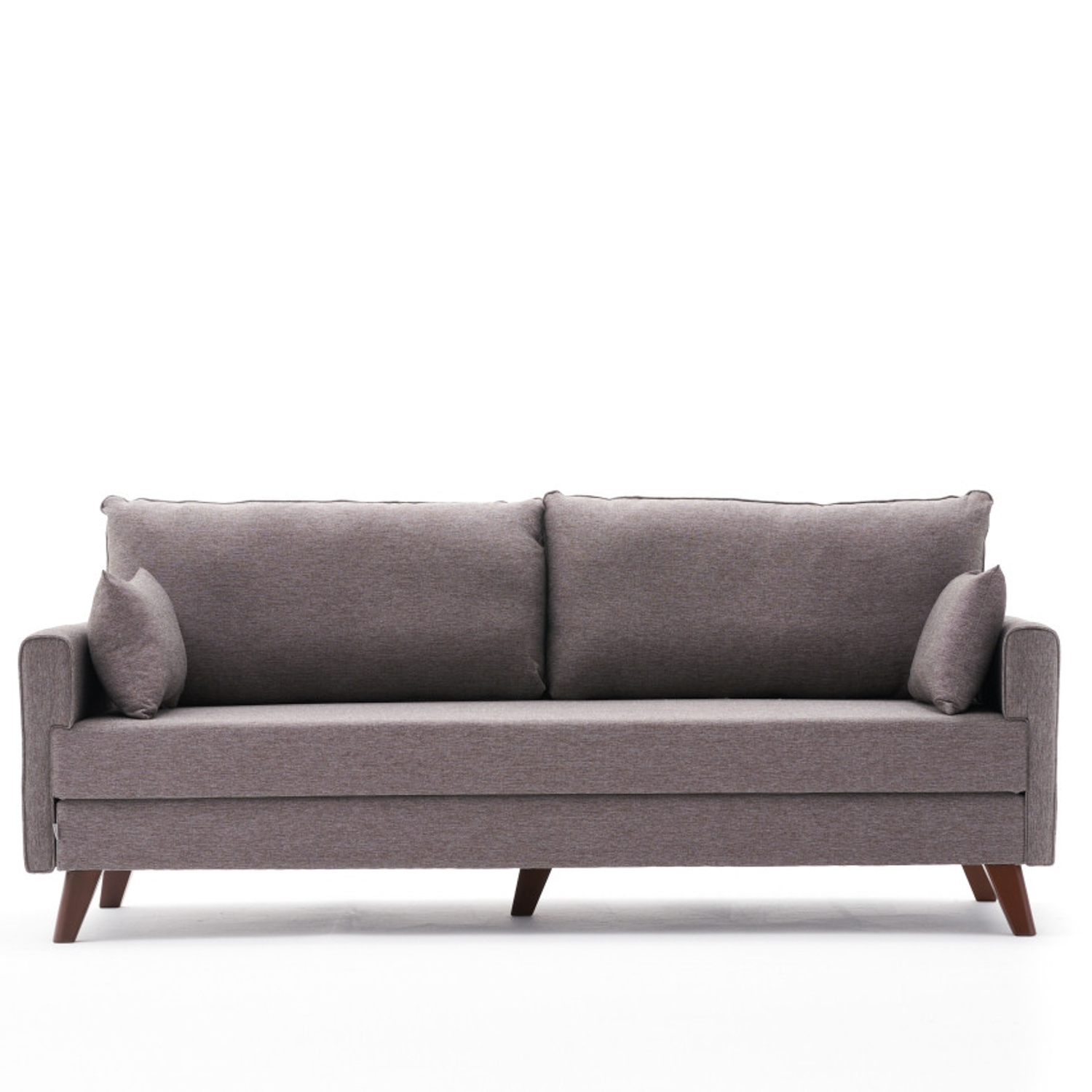 Bella Schlafsofa 3-Sitzer Braun