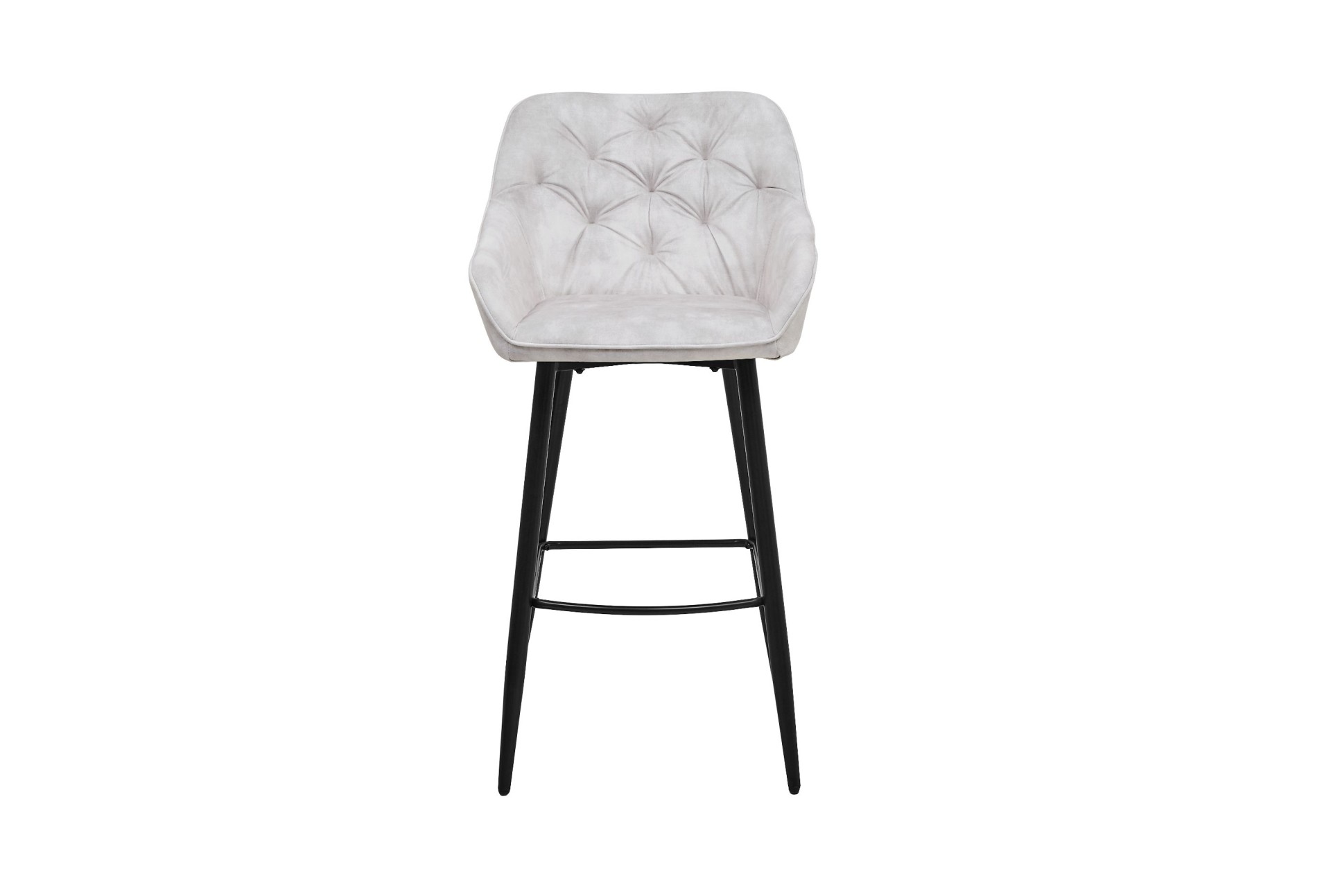 2x Liverpool Barhocker Textil Metall
