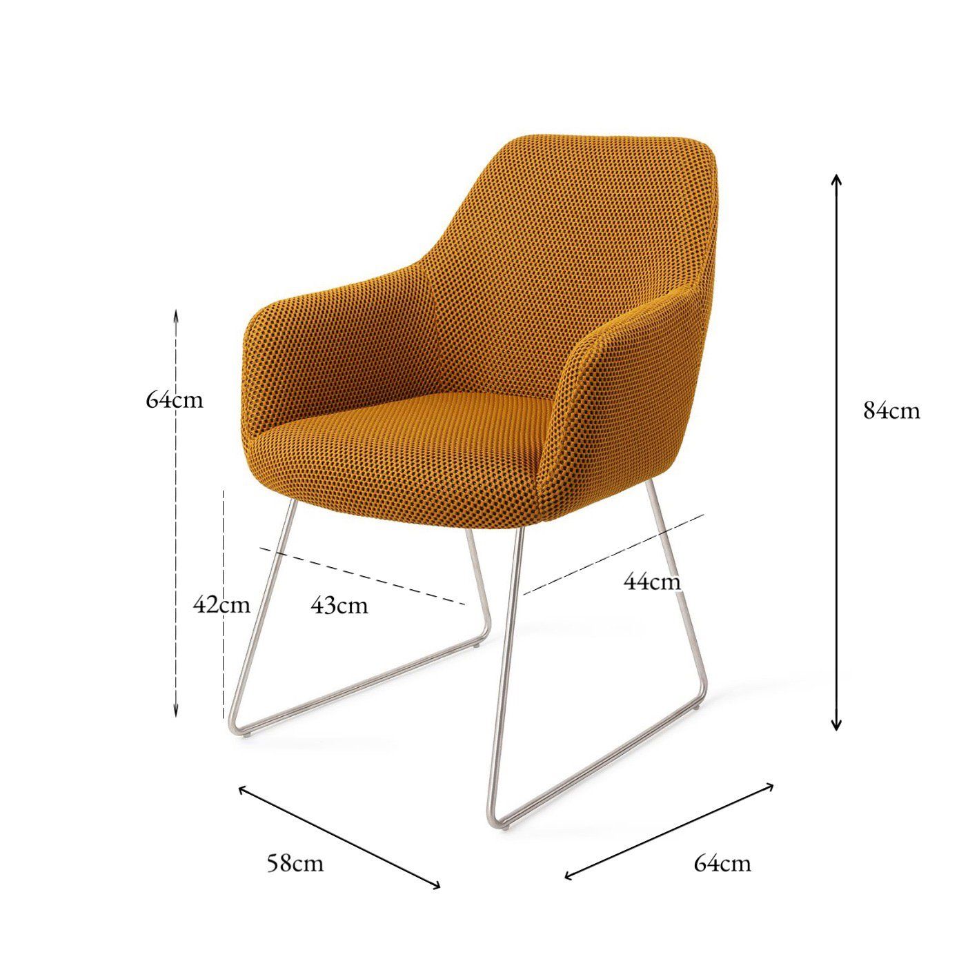 Hiroo Esszimmerstuhl Groovy Garam