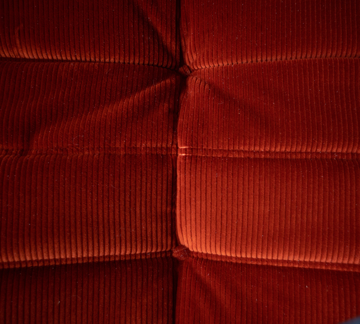 Togo Lounge Set 3-pc. Cord Orange