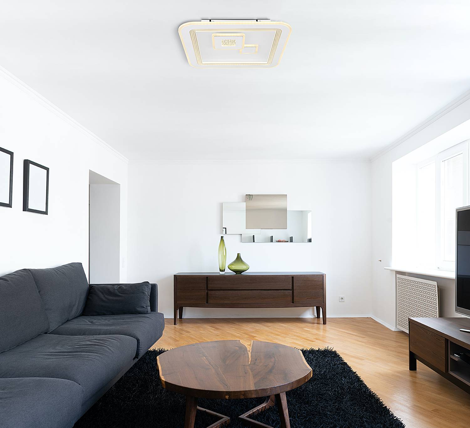 Valeria Type A Ceiling Lamp Iron Acrylic Glass 1-light