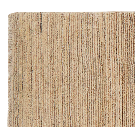 Gabbeh Teppich Wolle Beige