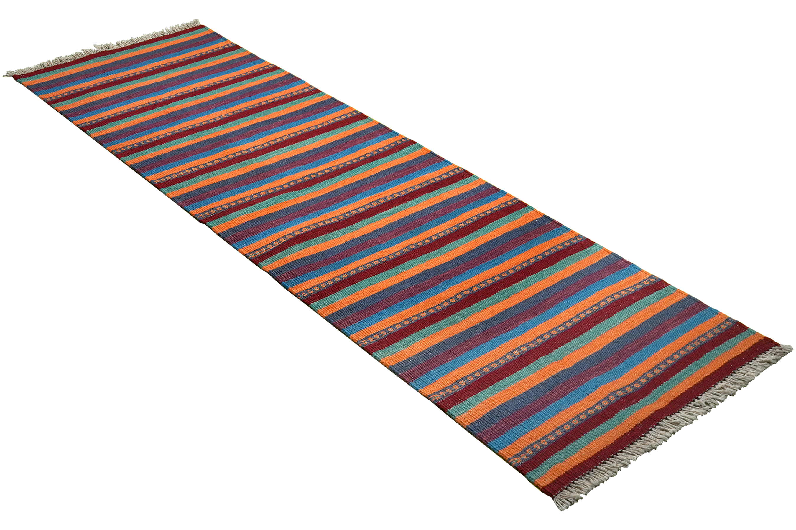 Kilim Gashgai Teppich Mehrfarbig