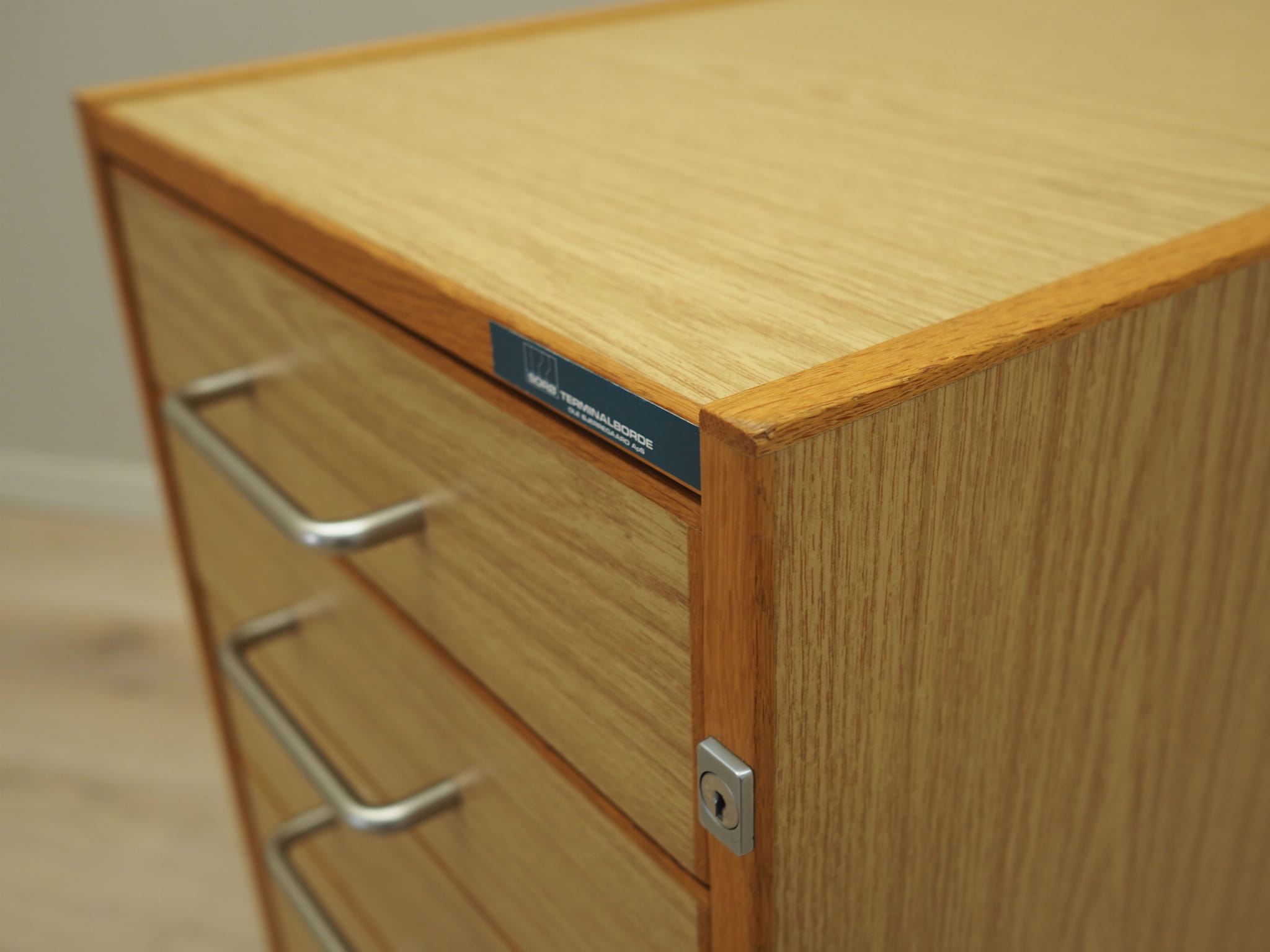 Vintage Kommode Holz Braun 1970er Jahre