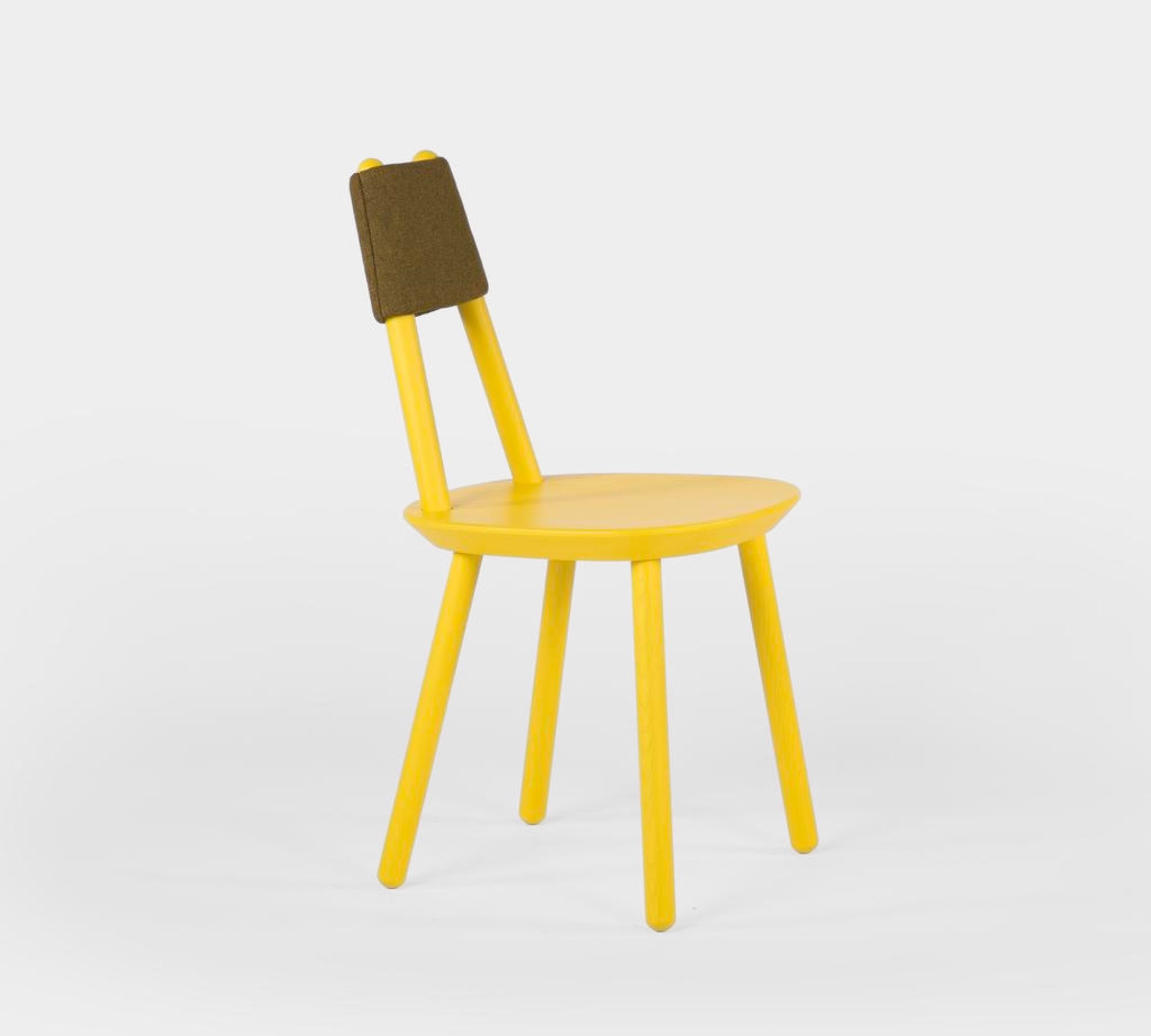 Naïve Stuhl Holz Gelb