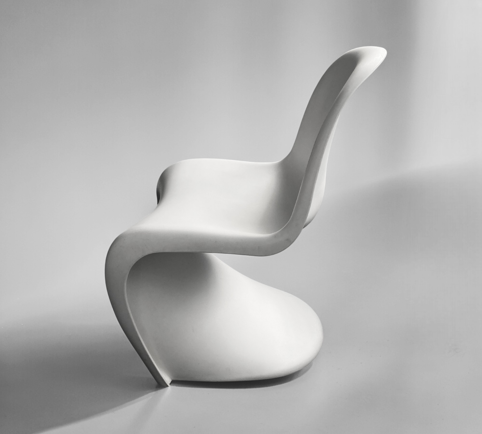 Panton Chair Kunststoff Weiß