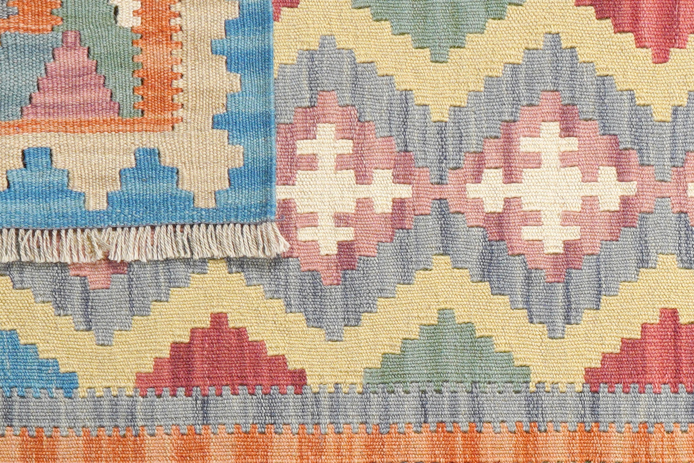 Kelim Gashgai Wool Multicolored