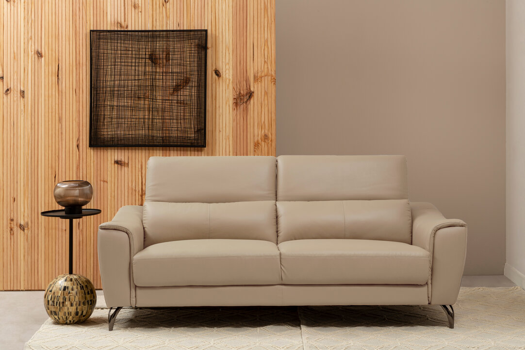 Rova Beistelltisch Eisen Schwarz Gold