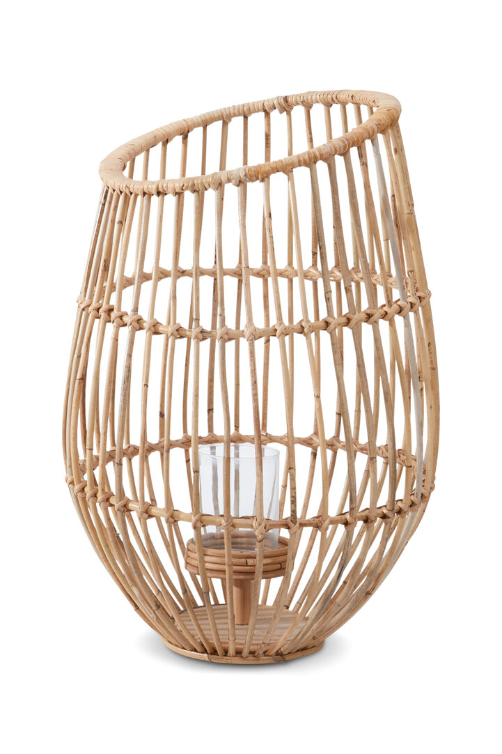 Mataram Laterne Rattan Natur